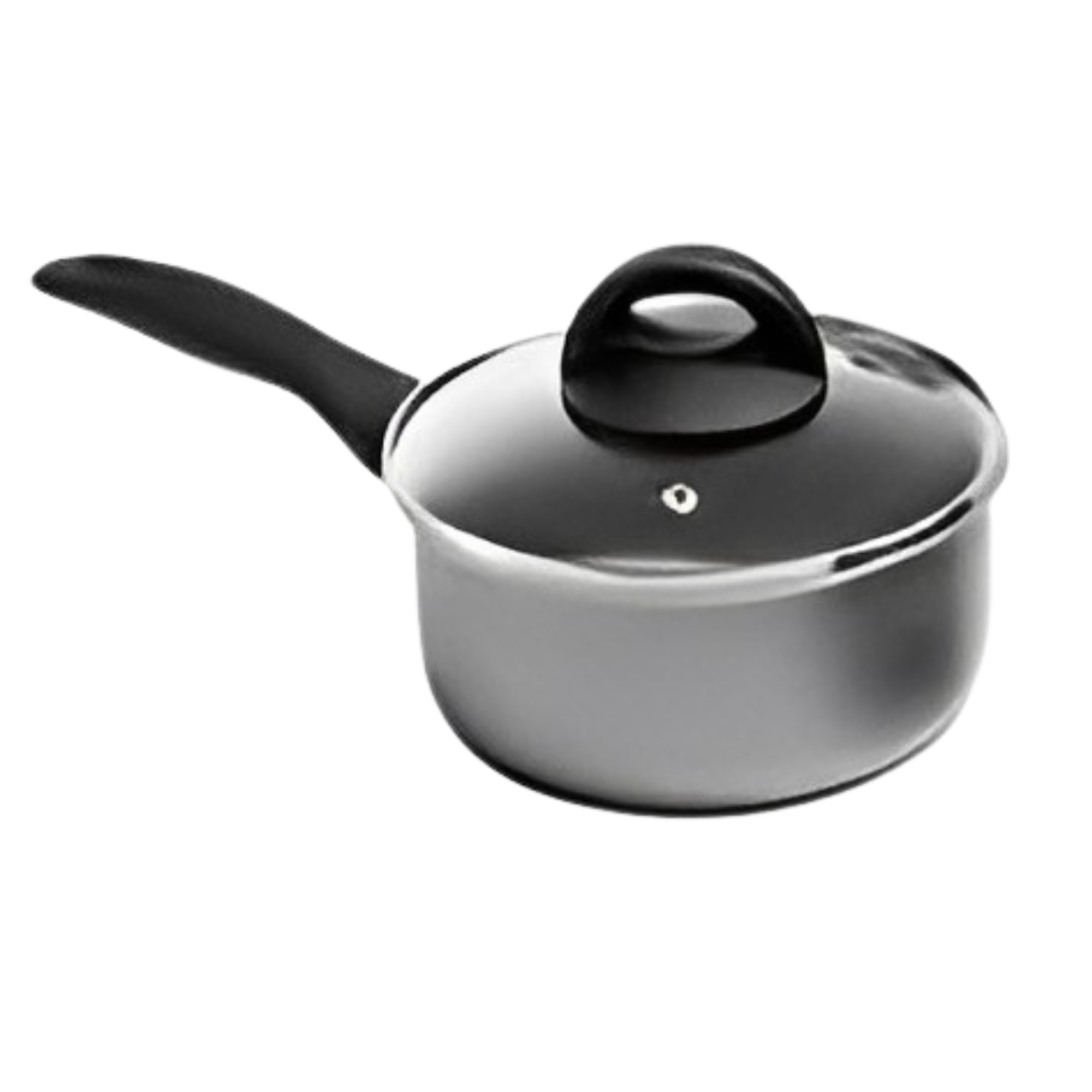 Conj de Panelas 4 pçs 2 Panelas 1 Caçarola 1 Frigideira Antiaderente em Alumínio Brinox 7052/400