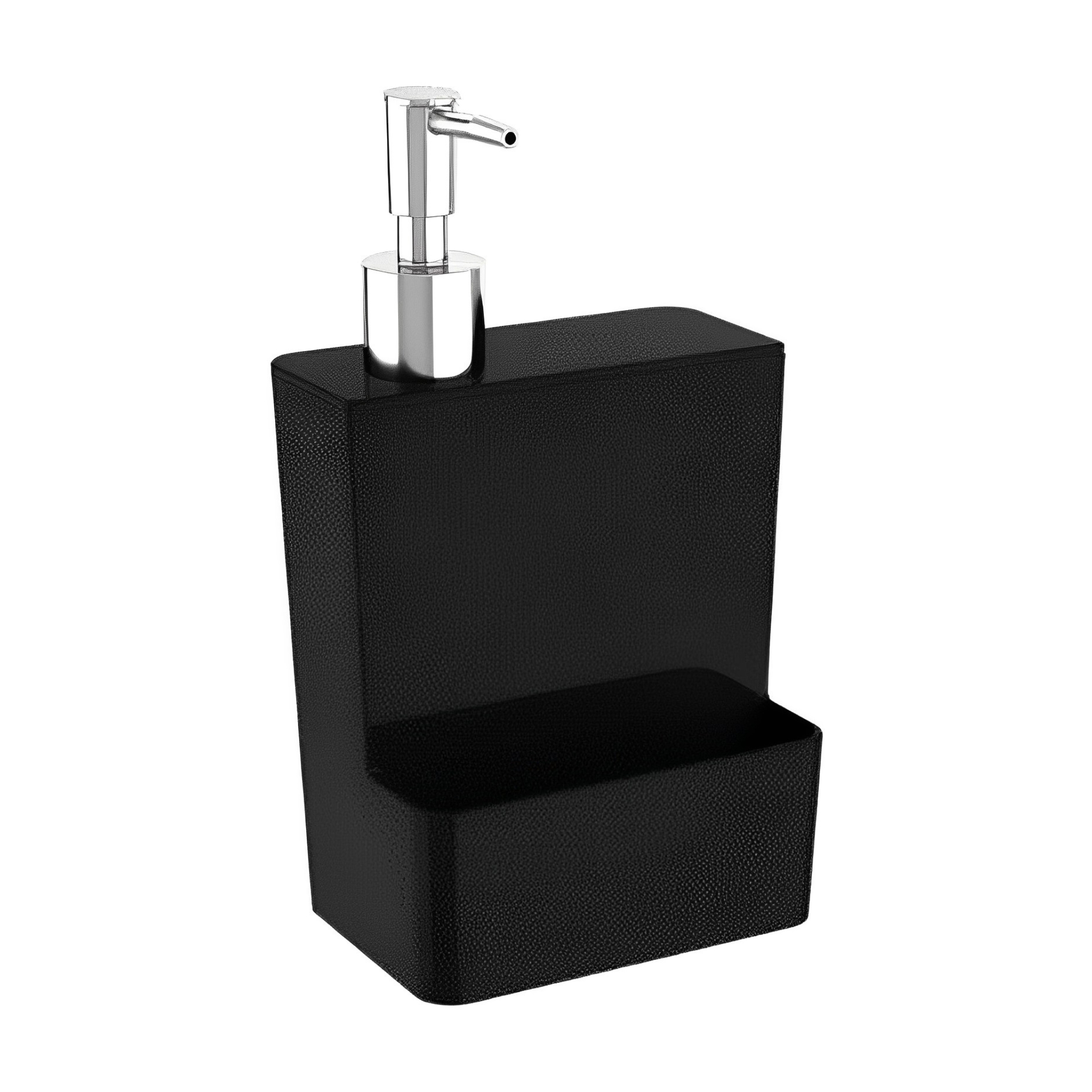 Escorredor Inox Dispenser e Esponja 2 Andares c/ Porta Talher Até 12 Pratos Brinox - 2099/492