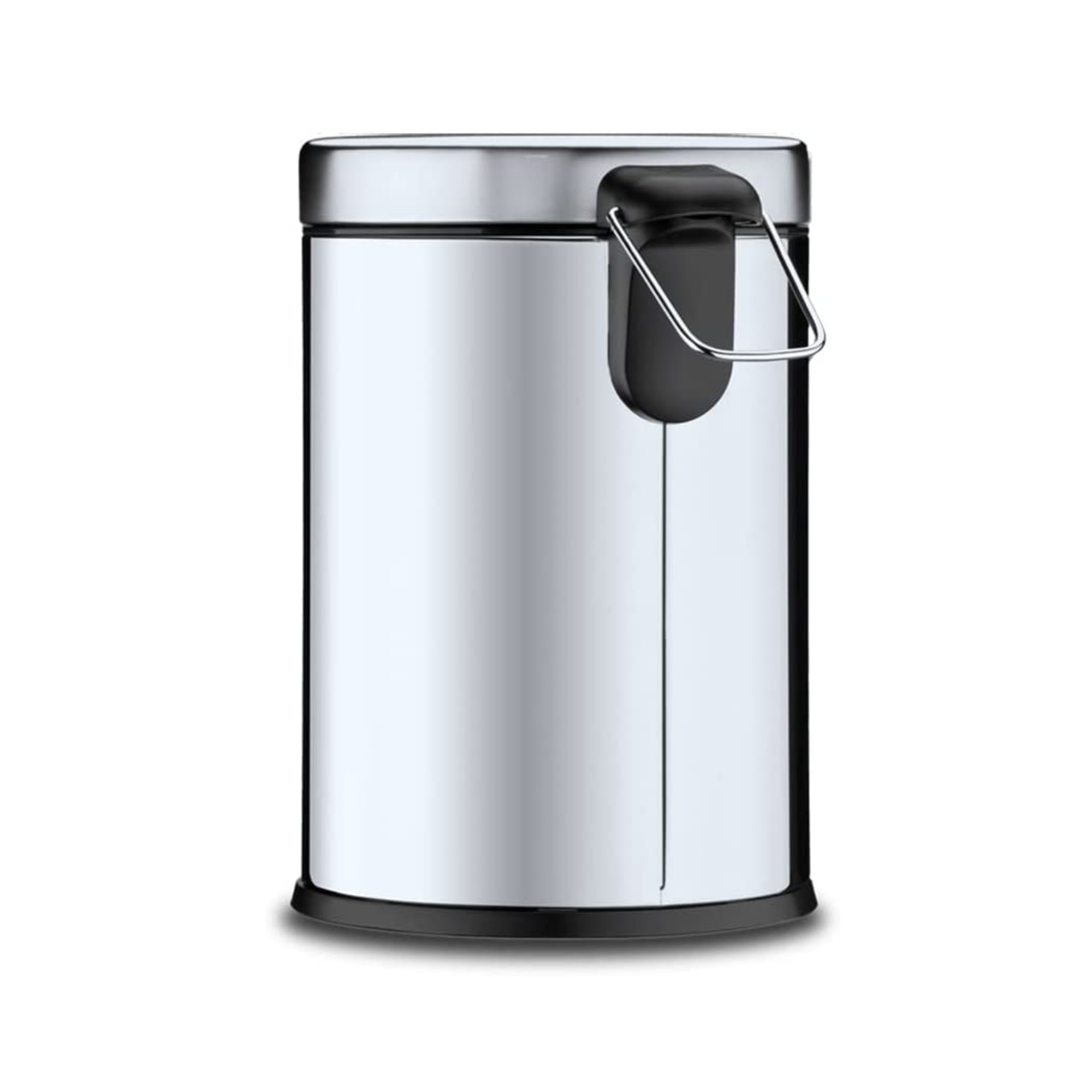Kit conjunto lixeiras Inox c/pedal e balde 20L+5L Cozinha Banheiro Escritório Brinox - 3040/497