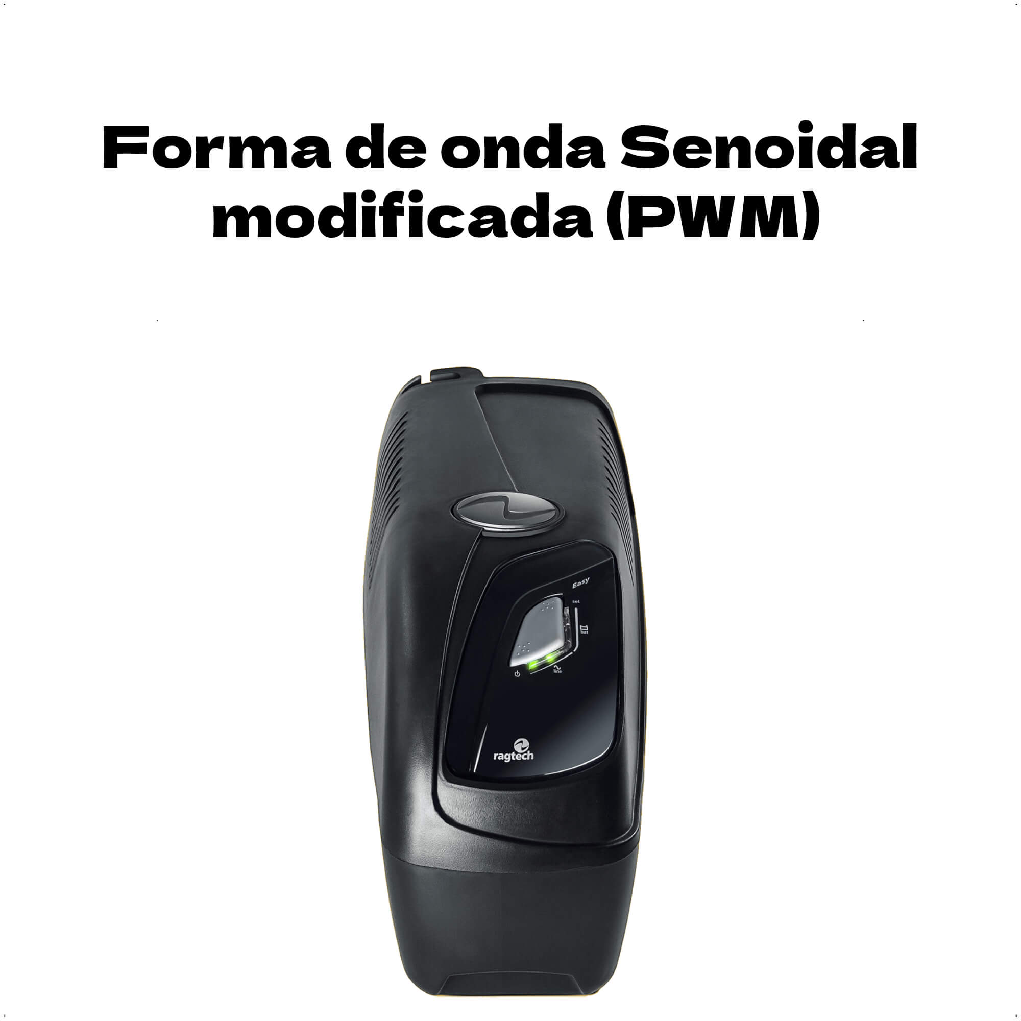 Nobreak Easy Way 1500VA GT CBU-TI Bivolt Entrada 115V 127V 220V e Saída 115V 60Hz - Ragtech 4176