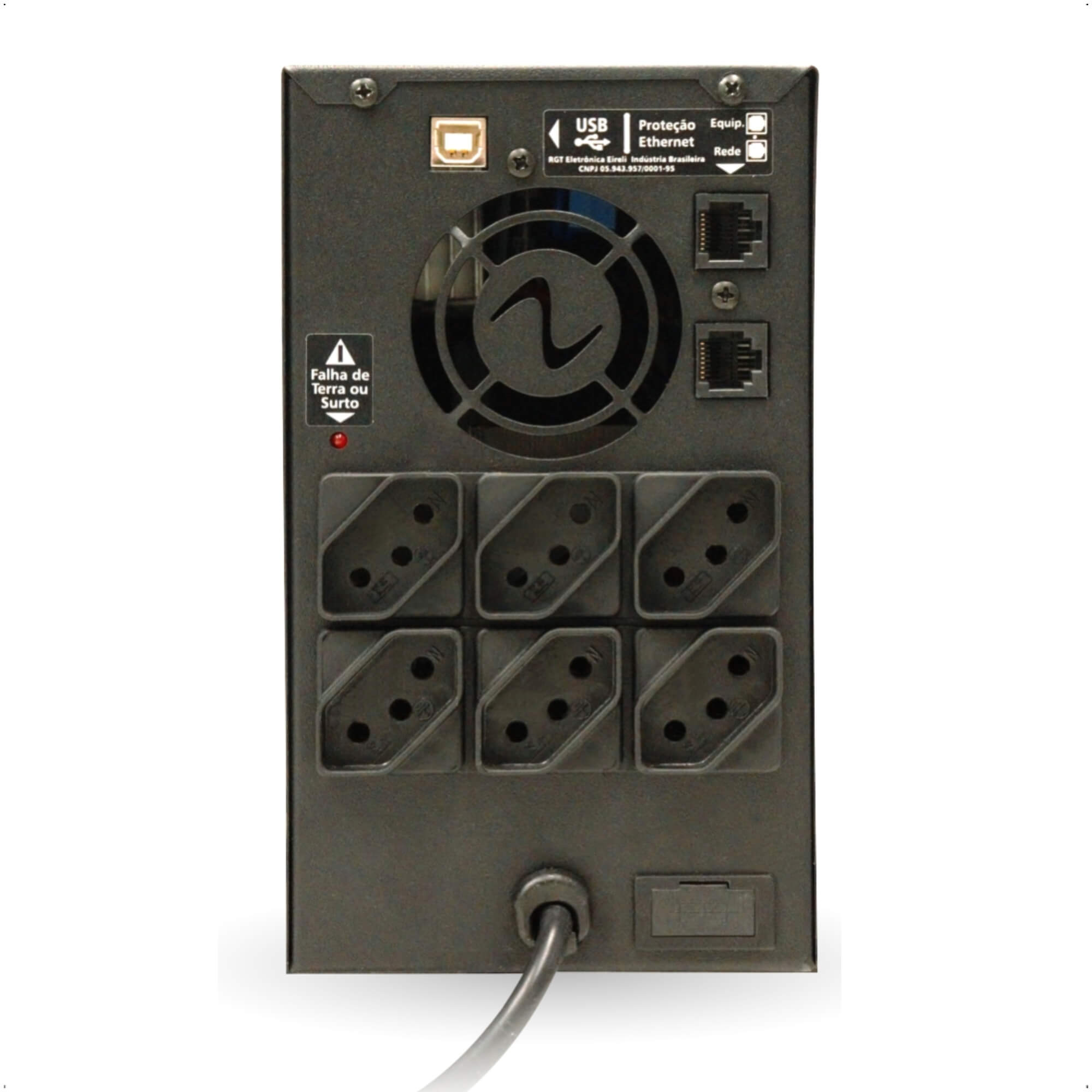 Nobreak One UP Predator 800VA TI Senoidal Pura Entrada 115V 127V 220V 60Hz Black - Ragtech 20ONE4570
