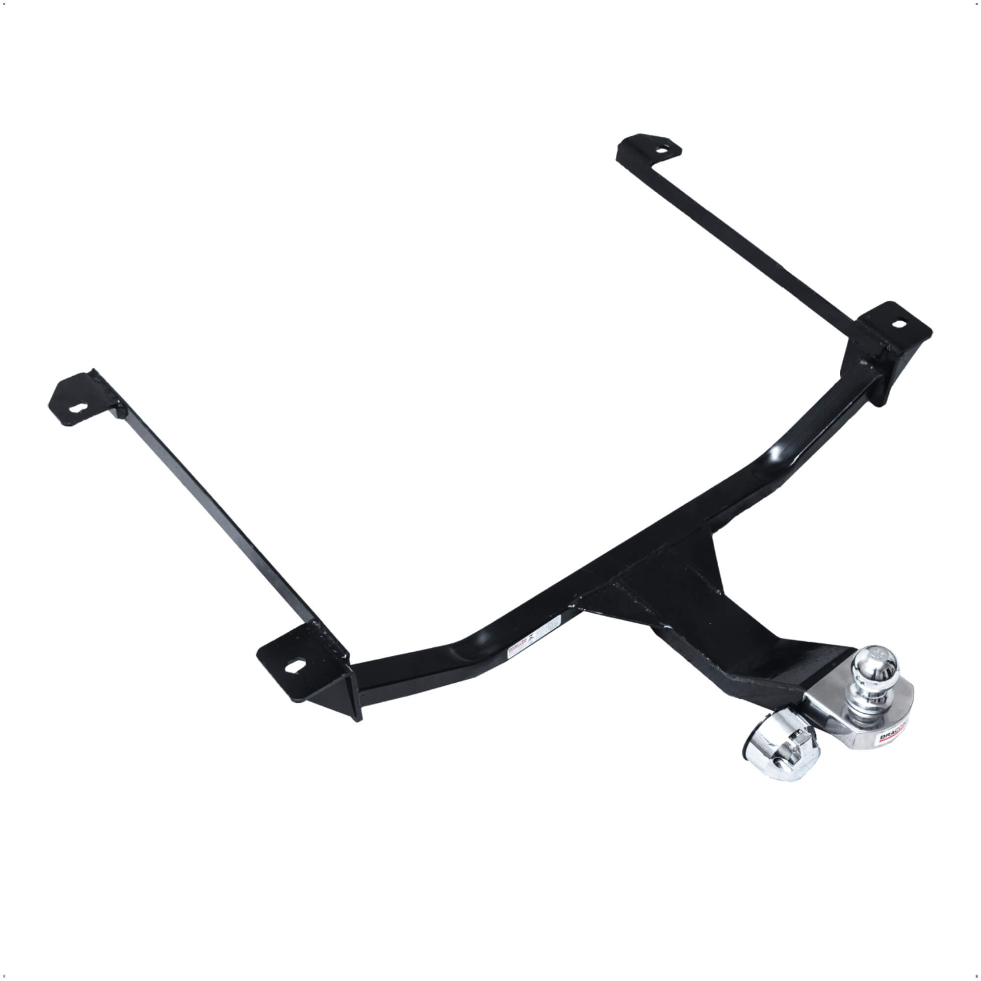 Engate Reboque Fastback Tração até 500Kg Cromado Braconi - BRC-FT-57