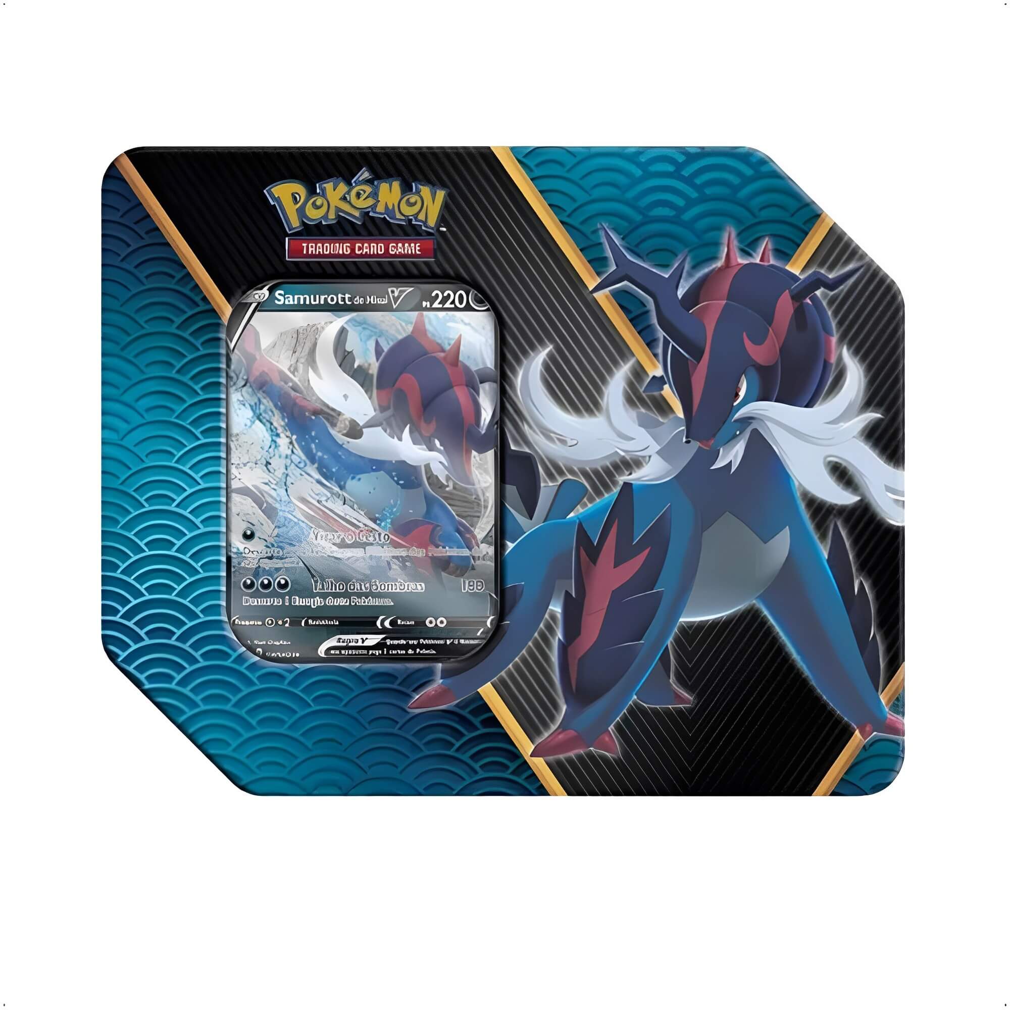 3 Latas Pokemon Cartas TCG Com 15 Pacotes Cartas Poderes Divergentes Copag 31613