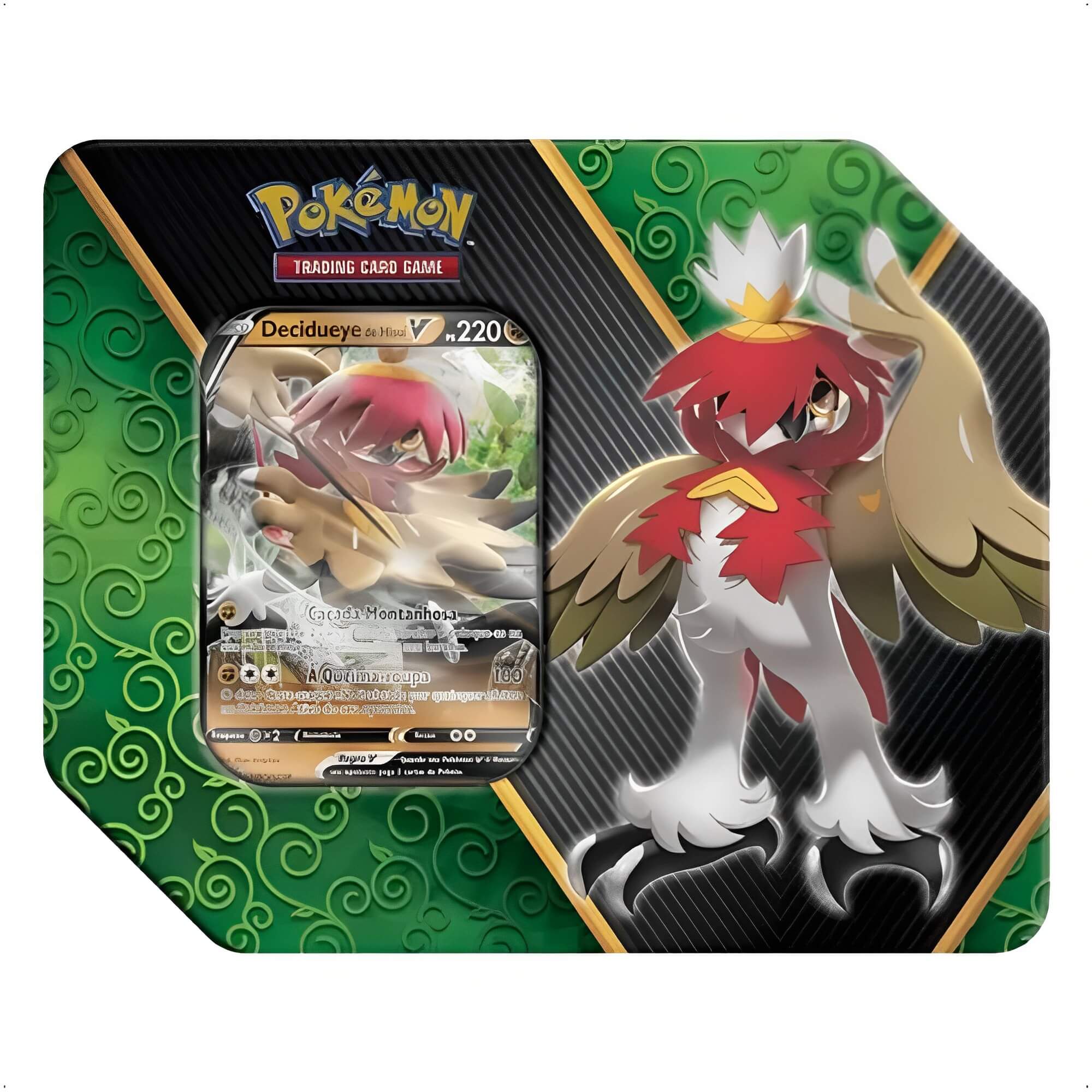 3 Latas Pokemon Cartas TCG Com 15 Pacotes Cartas Poderes Divergentes Copag 31613