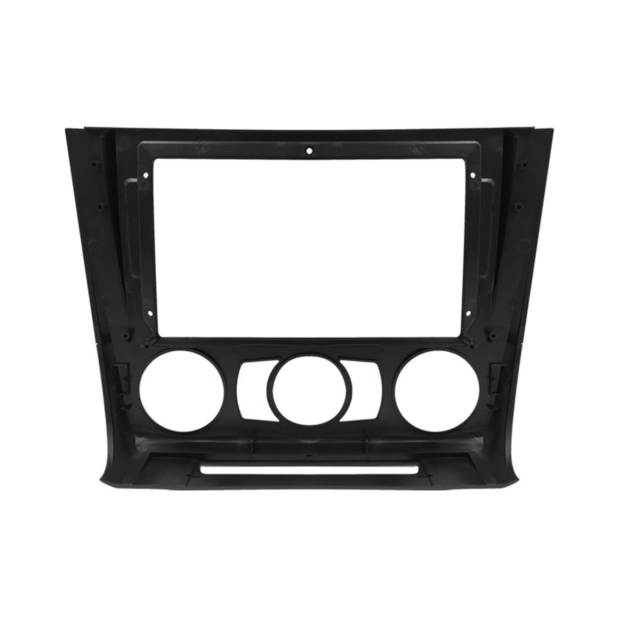 Moldura 9 Polegadas BMW Série 1 2007 2008 2009 2010 2011 Preto Expex - EKT9BM004