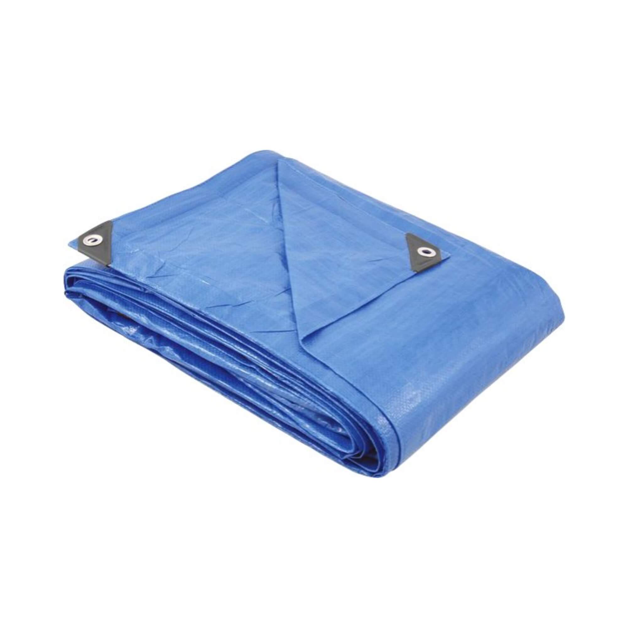 Lona Polietileno Azul/Laranja 3x3m p/ Caminhão, Camping, Piscina, Construção 954 - 6168033000