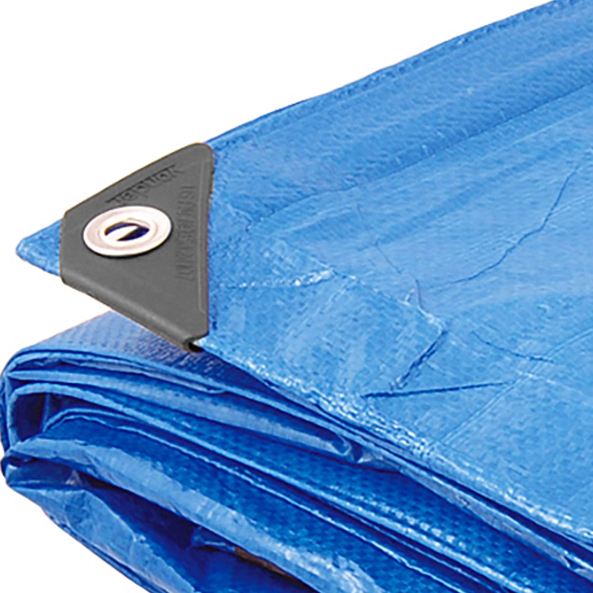 Lona Polietileno Azul/Laranja 3x3m p/ Caminhão, Camping, Piscina, Construção 954 - 6168033000