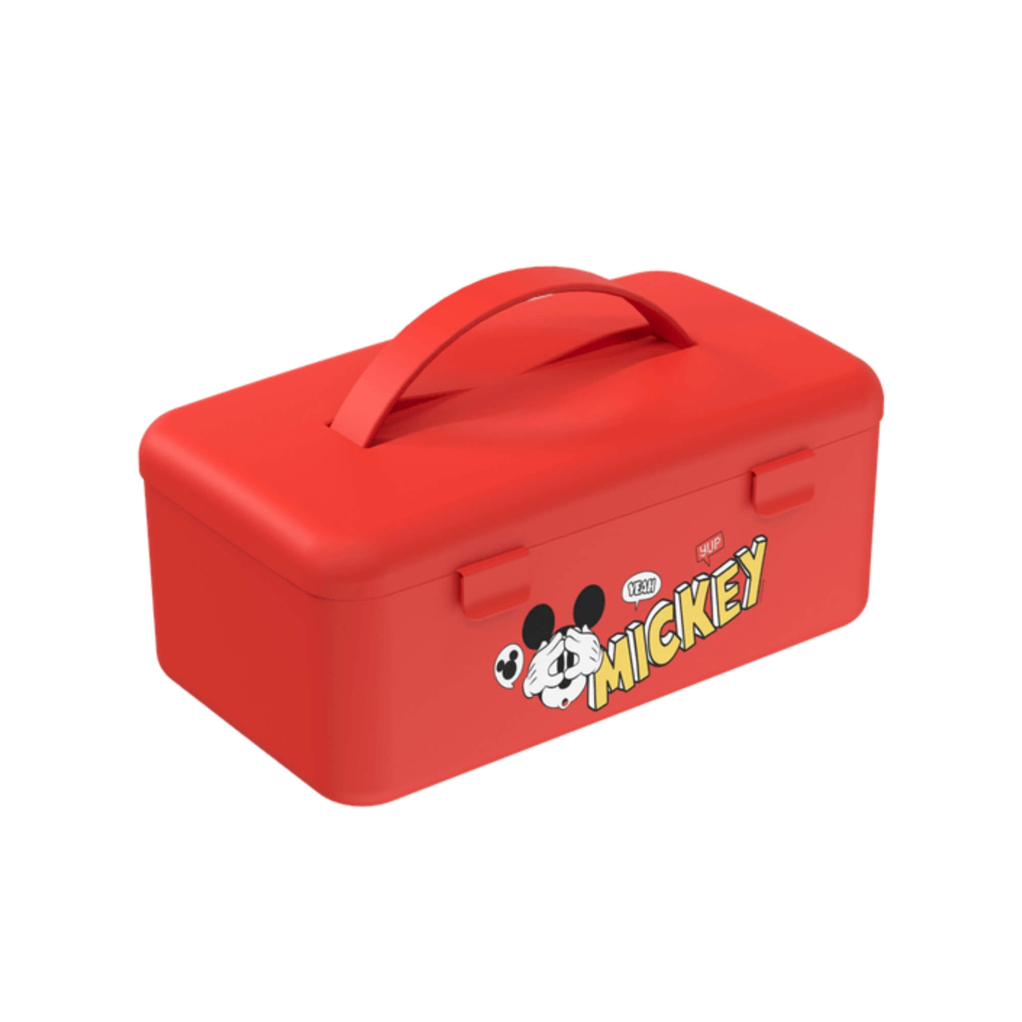 Mega Necessária, Necessaire, Lancheira Mickey Disney e Coza Vermelho - Brinox