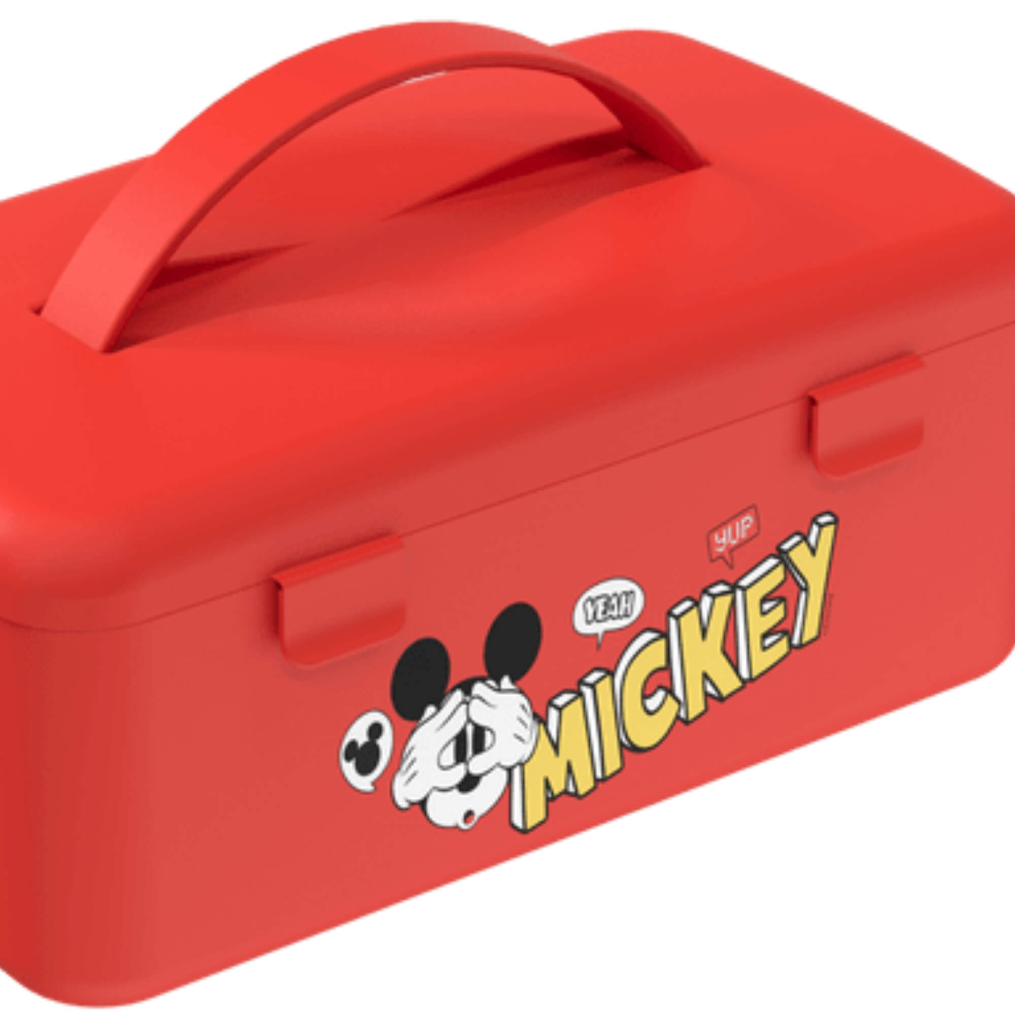 Mega Necessária, Necessaire, Lancheira Mickey Disney e Coza Vermelho - Brinox