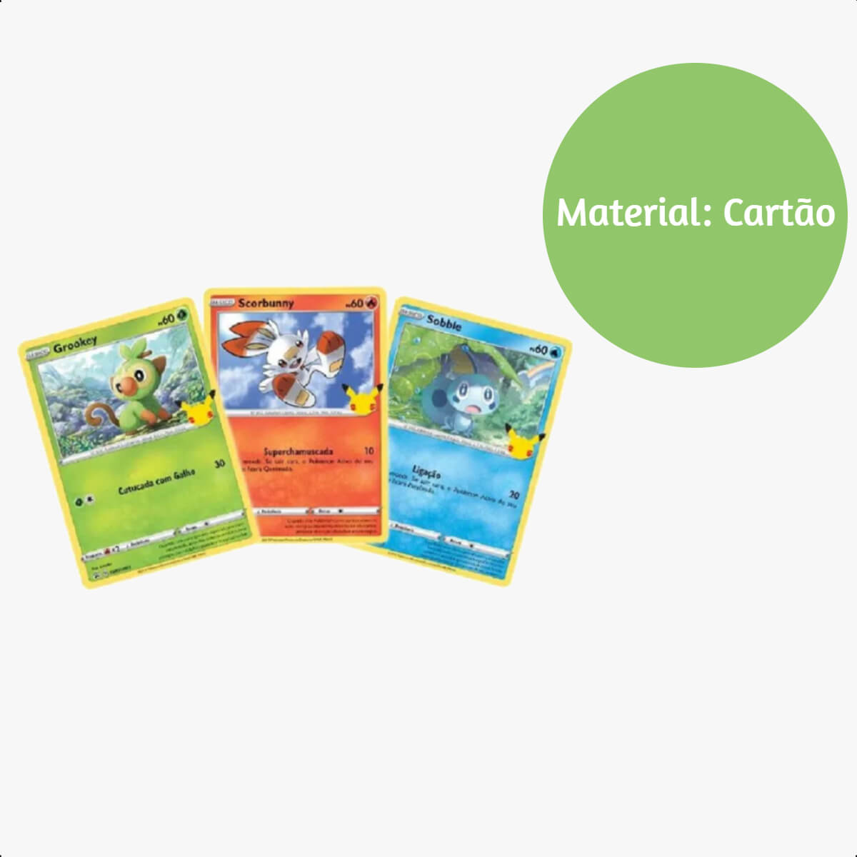 Pokémon Kit 5 Blister Galar Copag - 85395