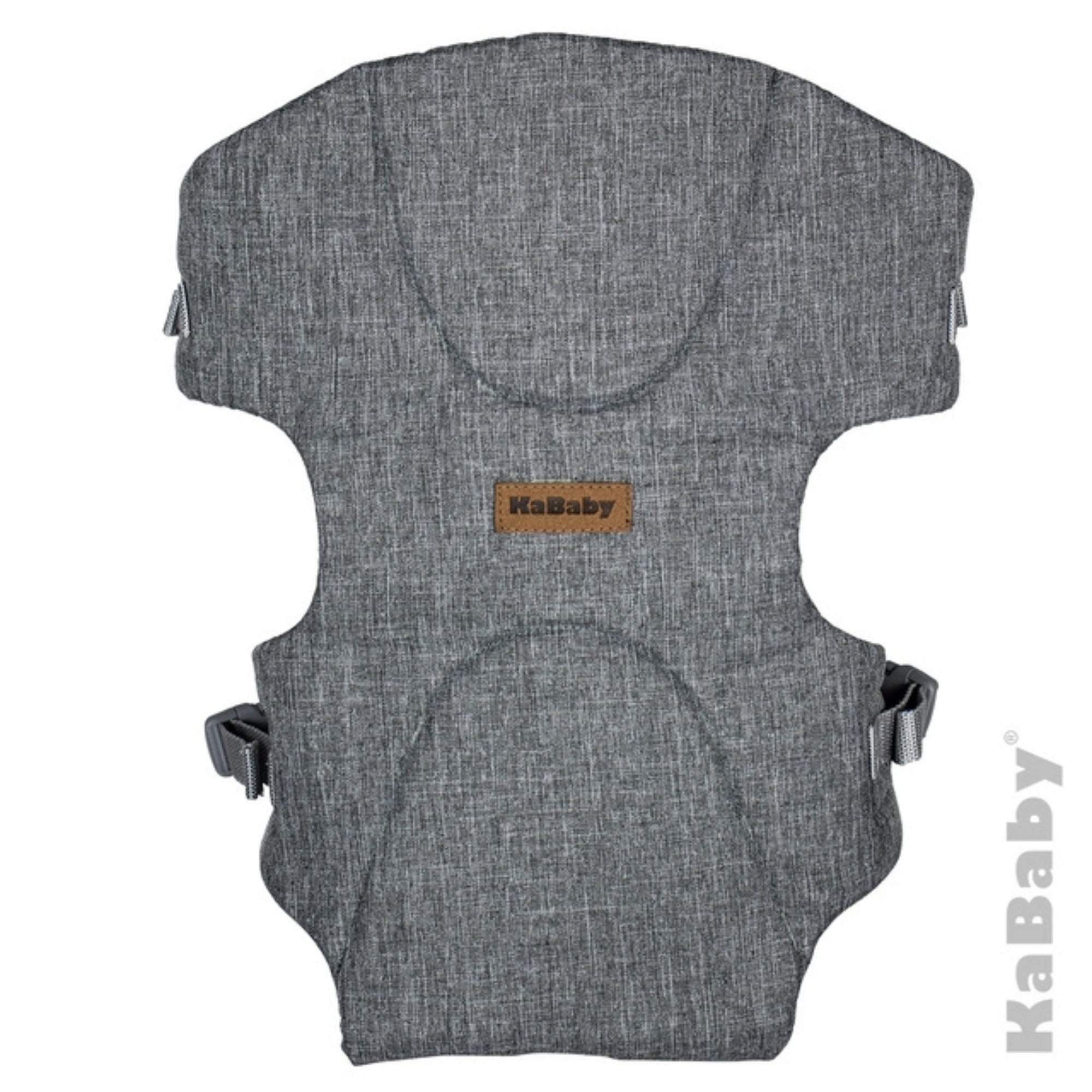 Canguru para Bebê 3 a 18 Meses Suporta até 9kg 3 Posições Air Cinza Kababy - KB17200C
