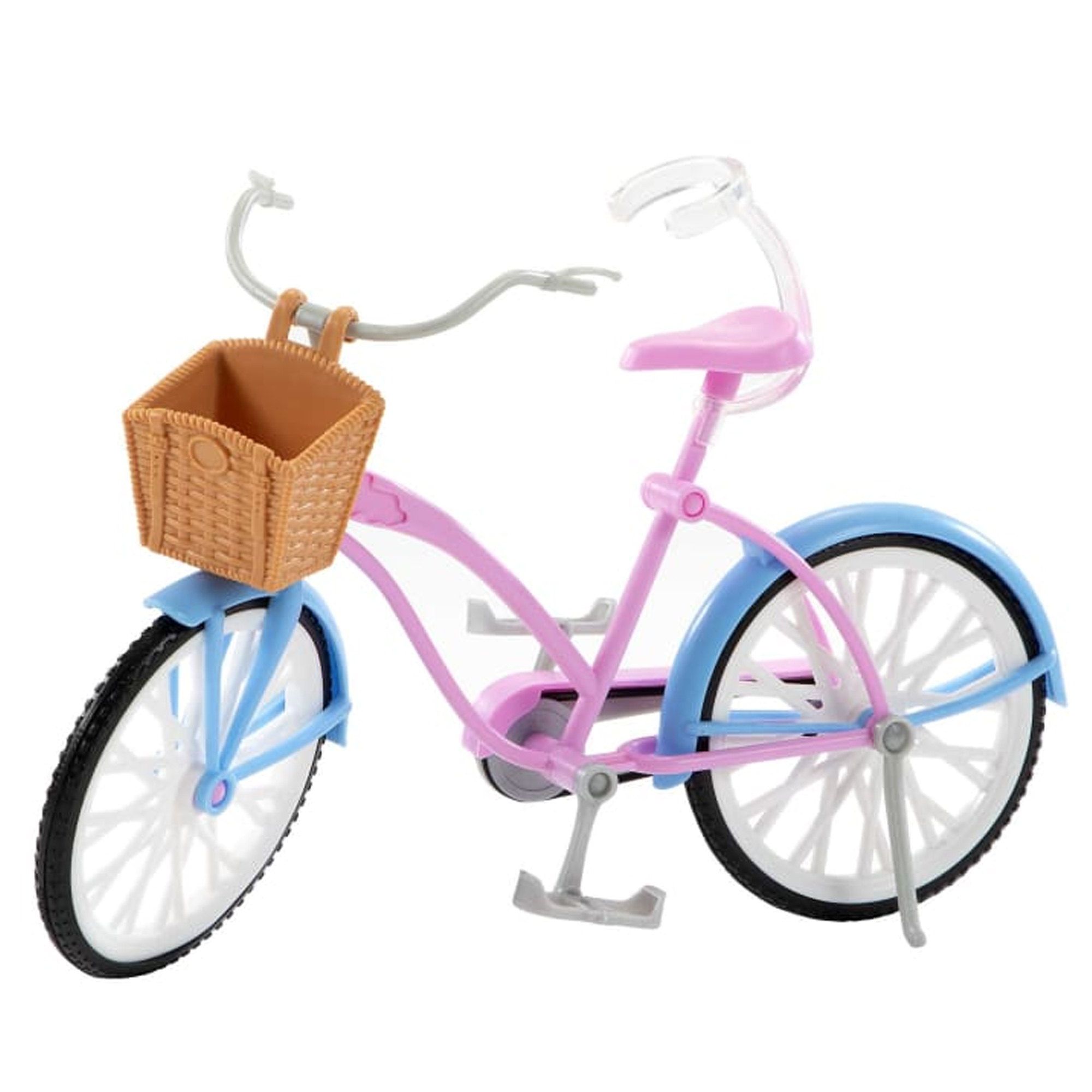 Barbie Passeio de Bicicleta E Acessórios Garrafinha Capacete Boneca Faz de Conta Mattel - HBY28