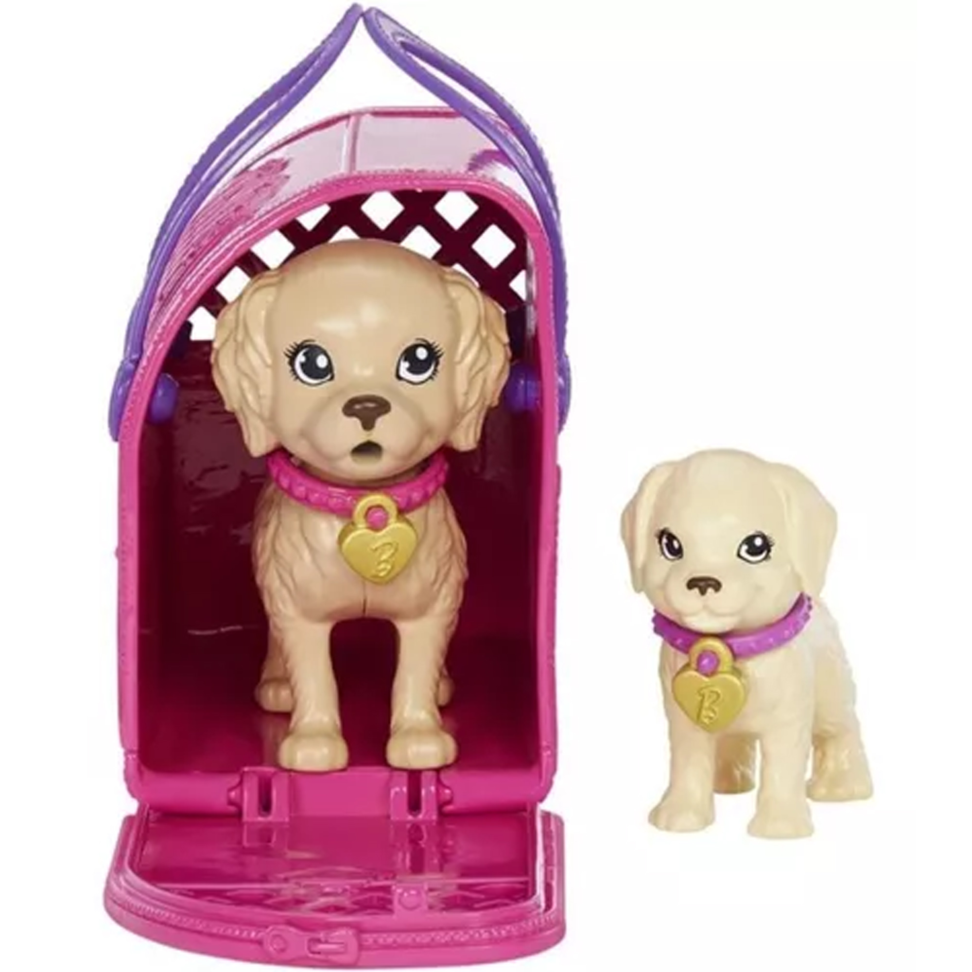 Boneca Barbie Pets Adota Cachorrinho de Estimação Dog Mattel - HKD86