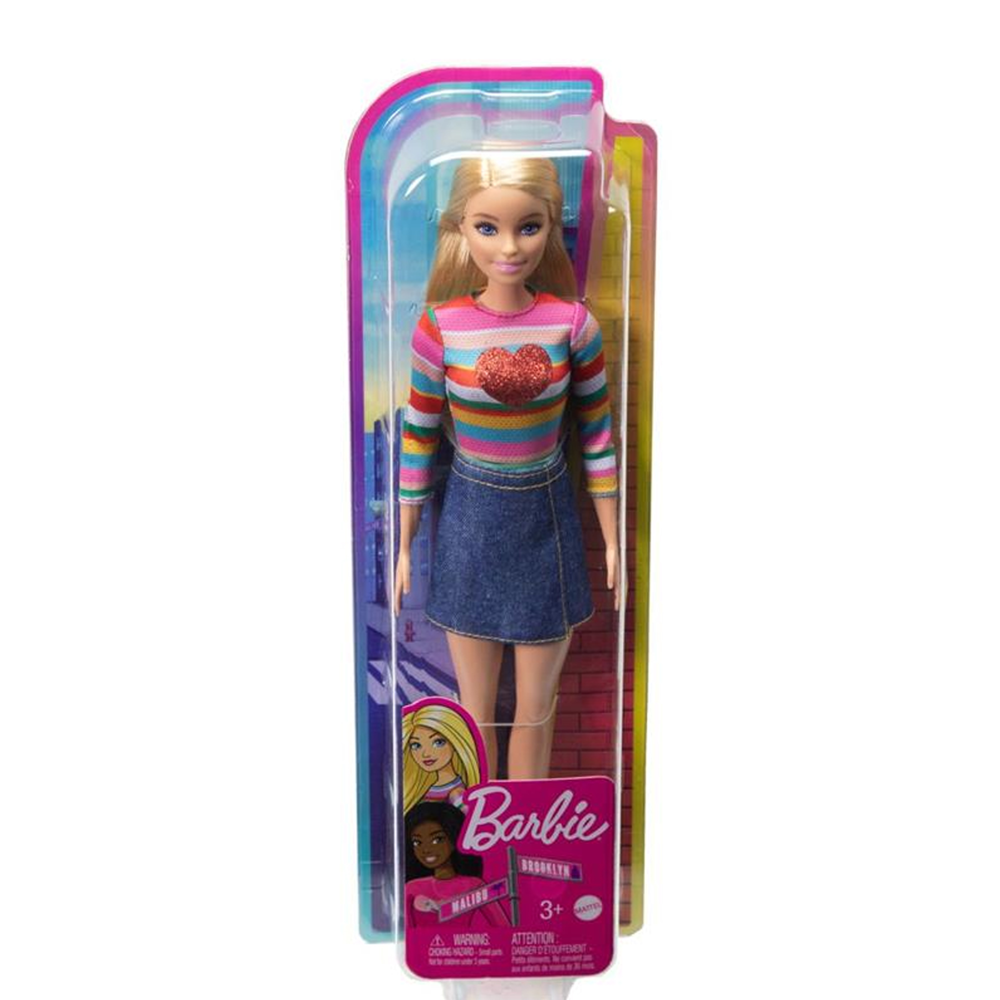 Boneca Barbie Acampamento Malibu Fashion Mattel - HGT13