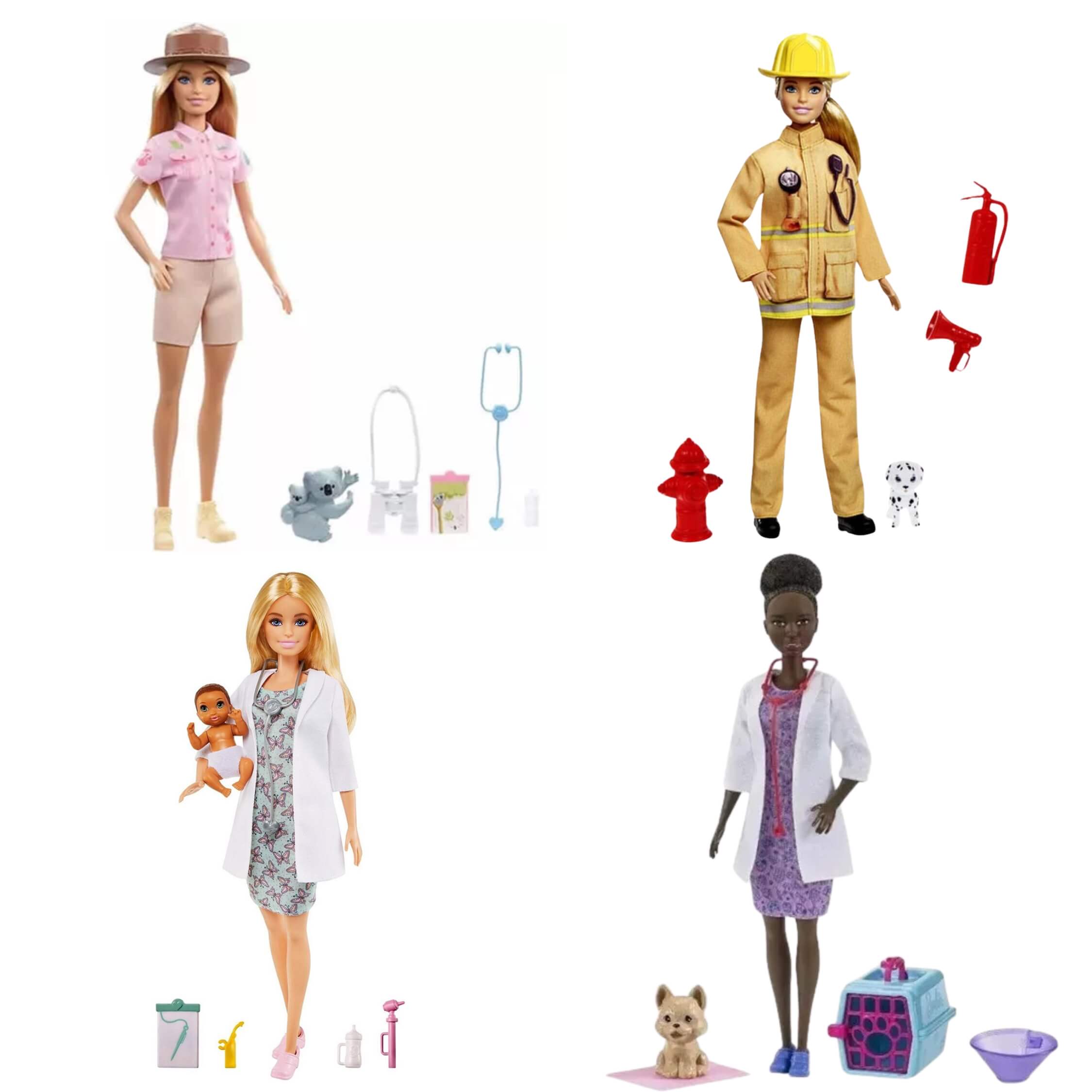 Boneca Barbie Profissões Sortida e Unitária Deluxe GYJ98 Mattel - 088158