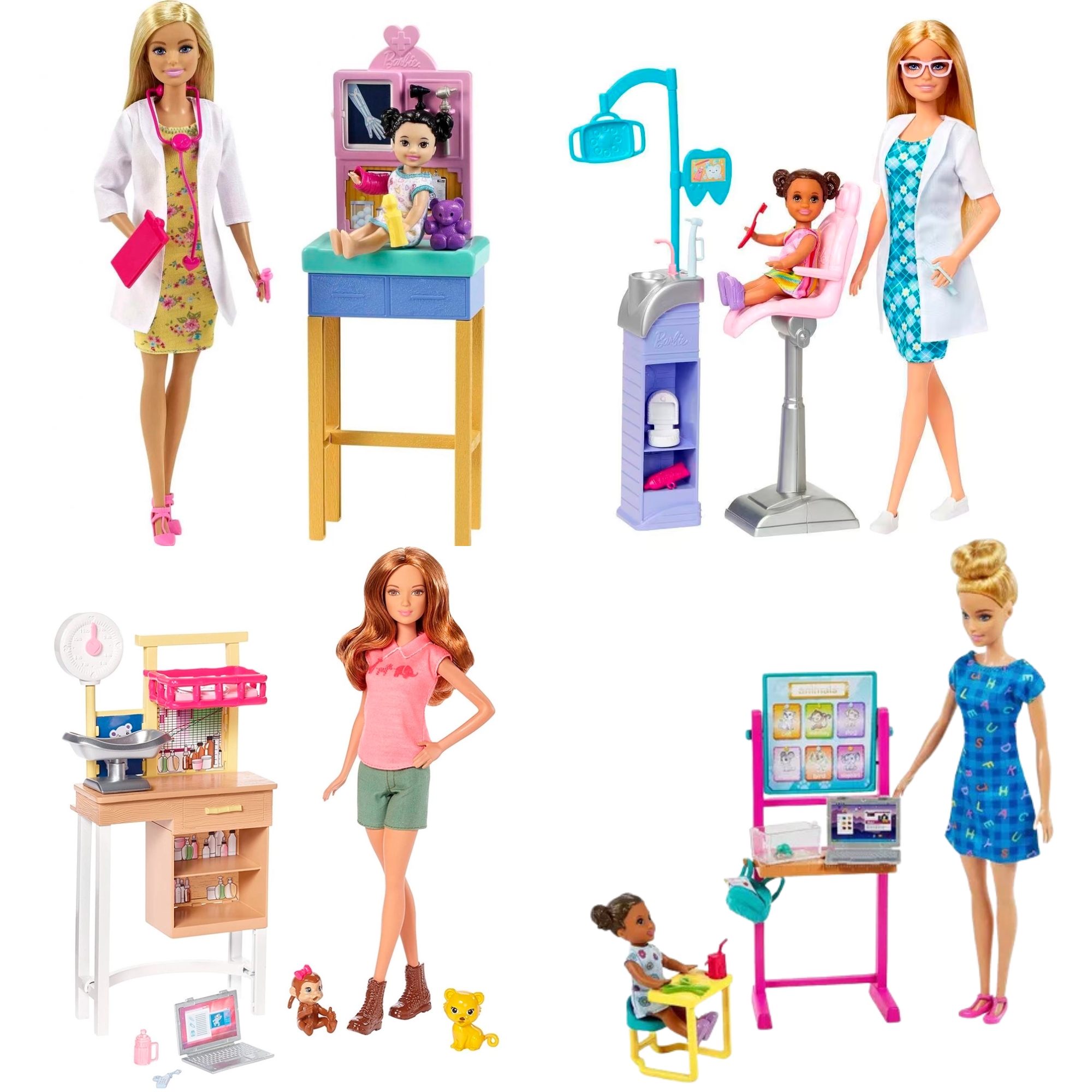Boneca Barbie Profissões Sortida e Unitária Mattel - DHB63