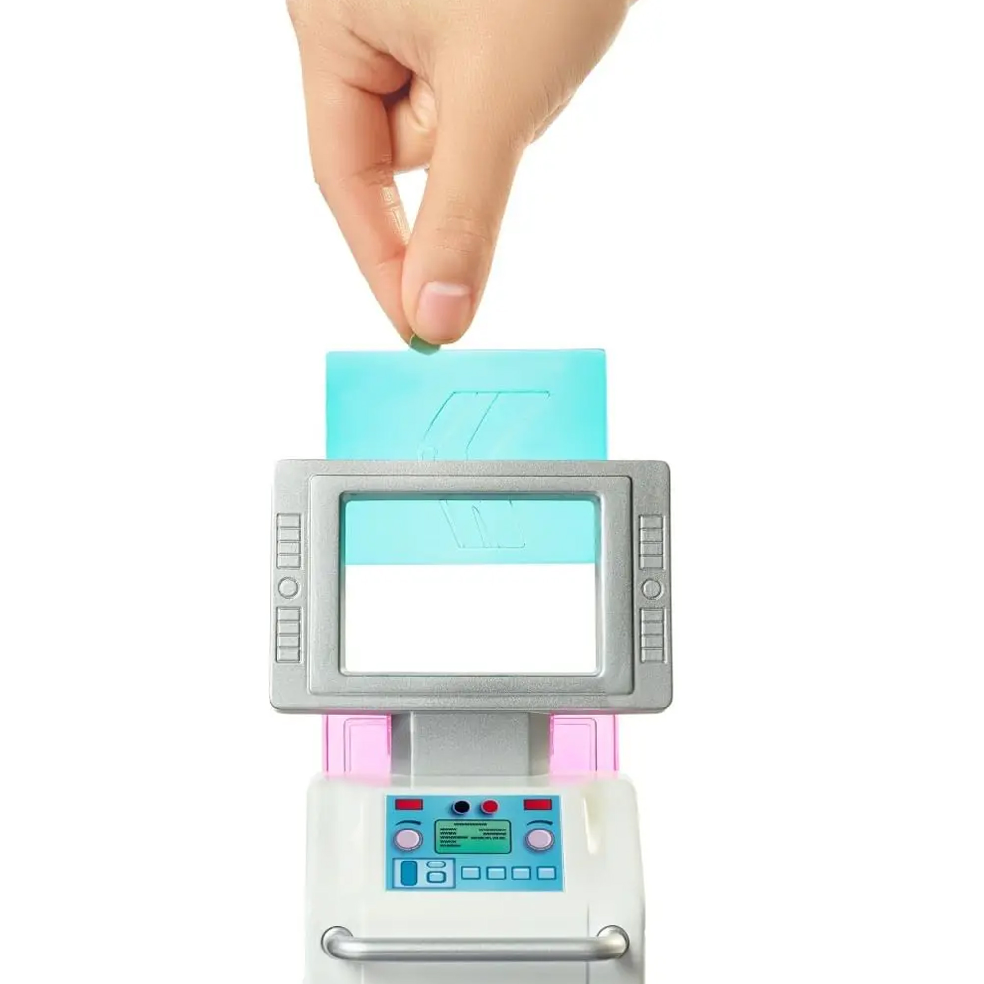 Boneca Barbie Doutora Clínica Médica Cenário Playset Profissões com Acessórios Mattel - GTN61
