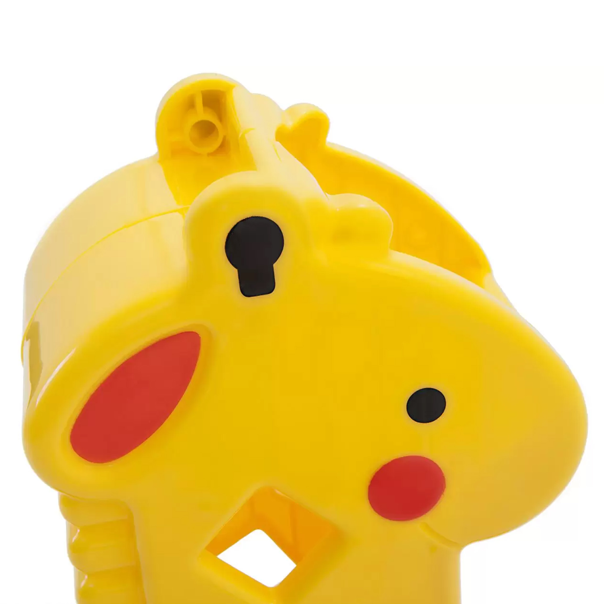 Brinquedo Girafa Blocos Animais Sons Infantil Sensorial Baby Bebê +6 meses Fisher Mattel B4253