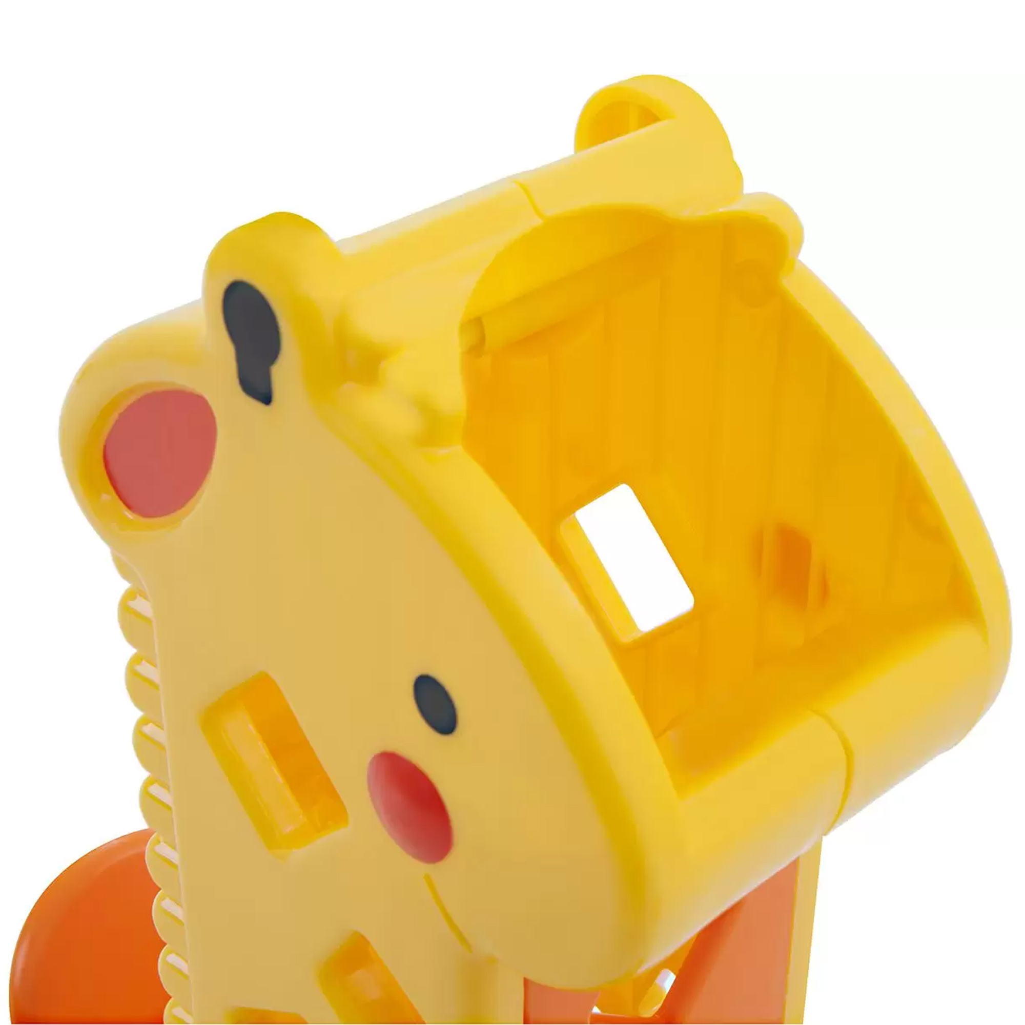 Brinquedo Girafa Blocos Animais Sons Infantil Sensorial Baby Bebê +6 meses Fisher Mattel B4253