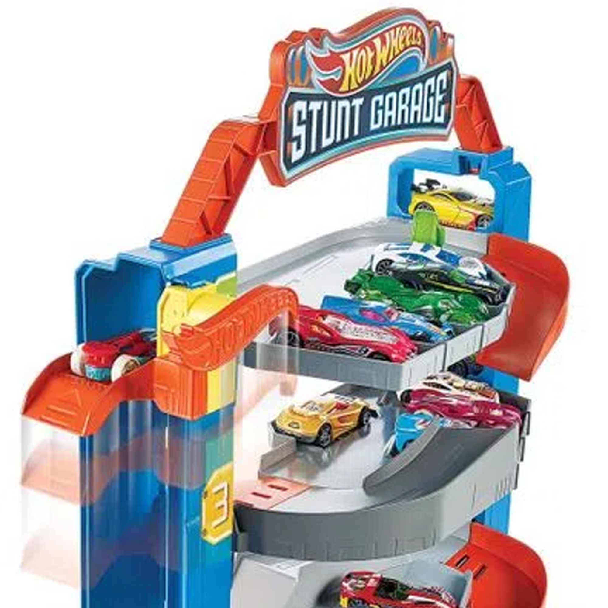 Brinquedo Pista Garagem de Manobras com Elevador Hot Wheels City Mattel - GNL70
