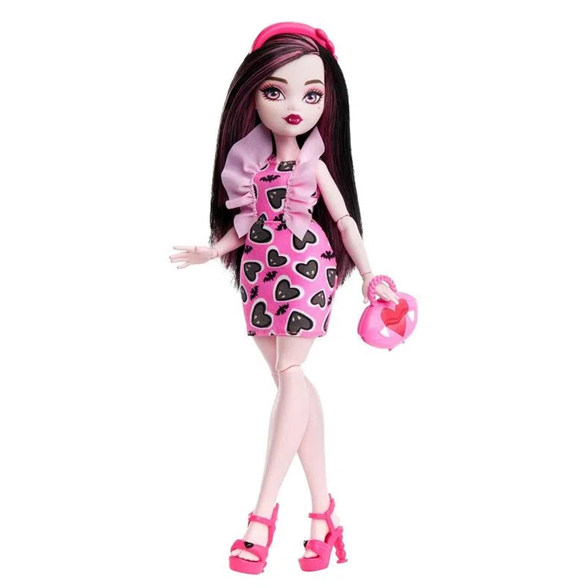 Boneca Monster High Draculaura com Acessórios Brinquedo Colecionável Presente Mattel - HKY74
