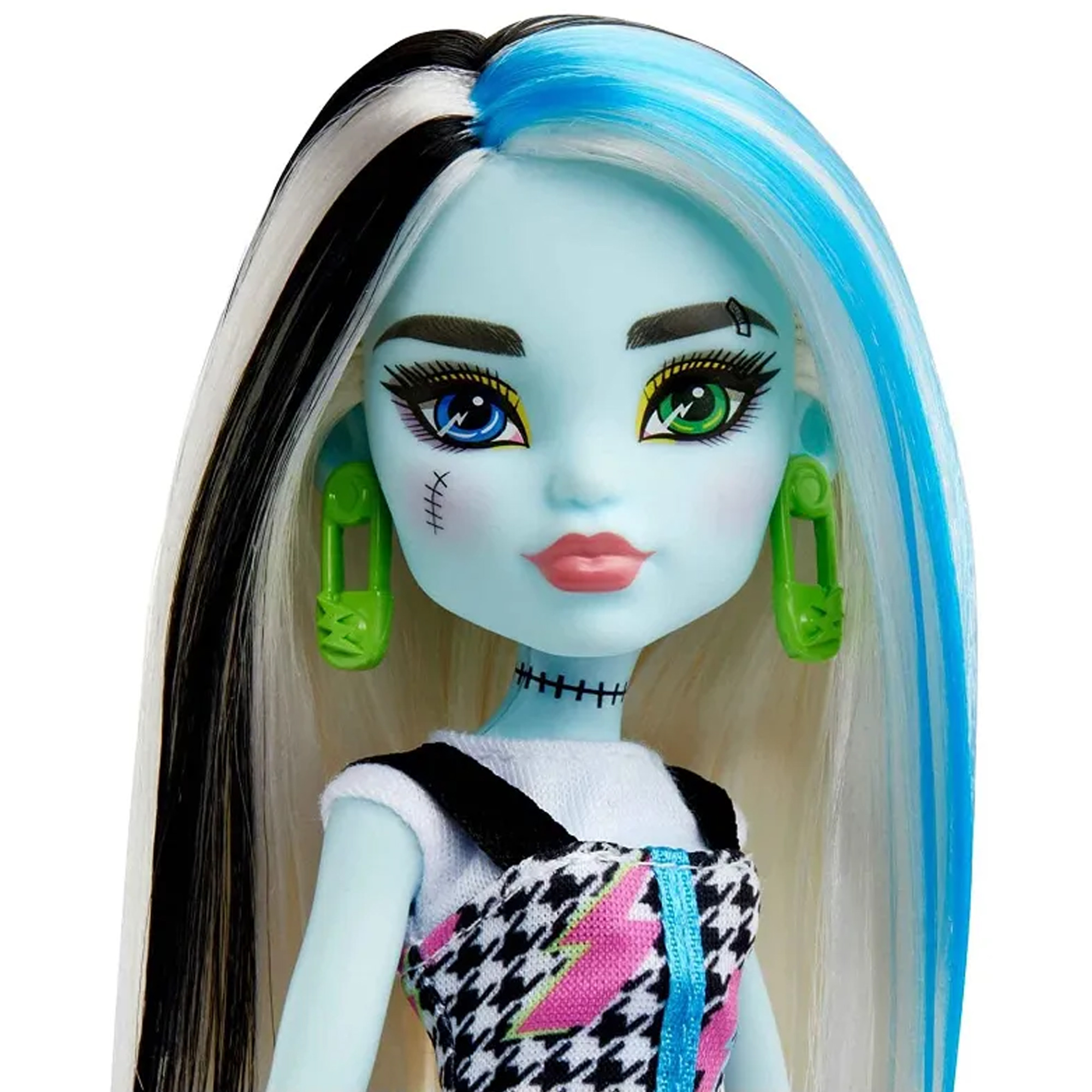Boneca Monster High Frankie Stein Brinquedo Colecionável com Acessórios Presente Mattel - HKY76
