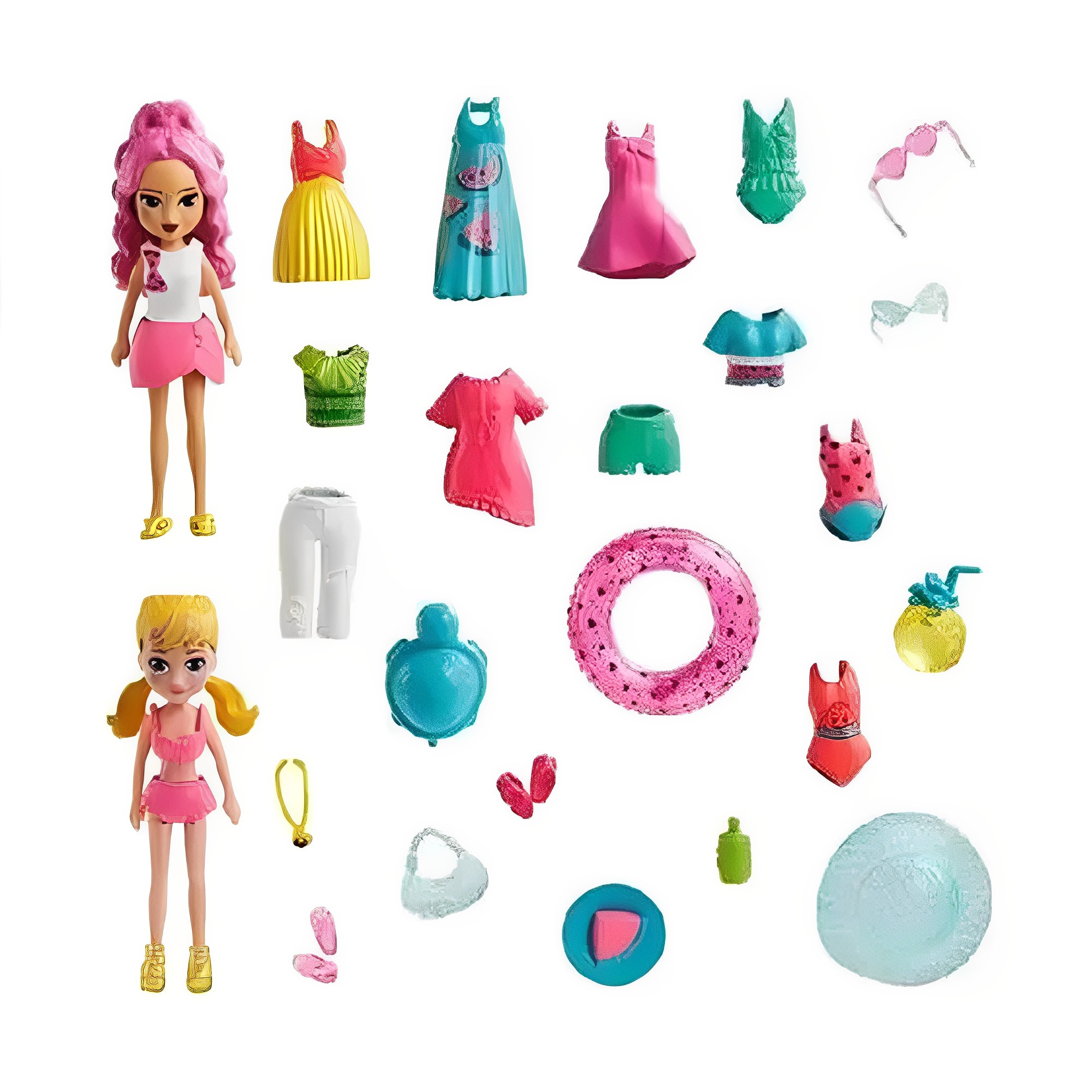 Brinquedo Infantil Polly Pocket Conjunto de Moda Grande Unidade Sortido Mattel - HNF51