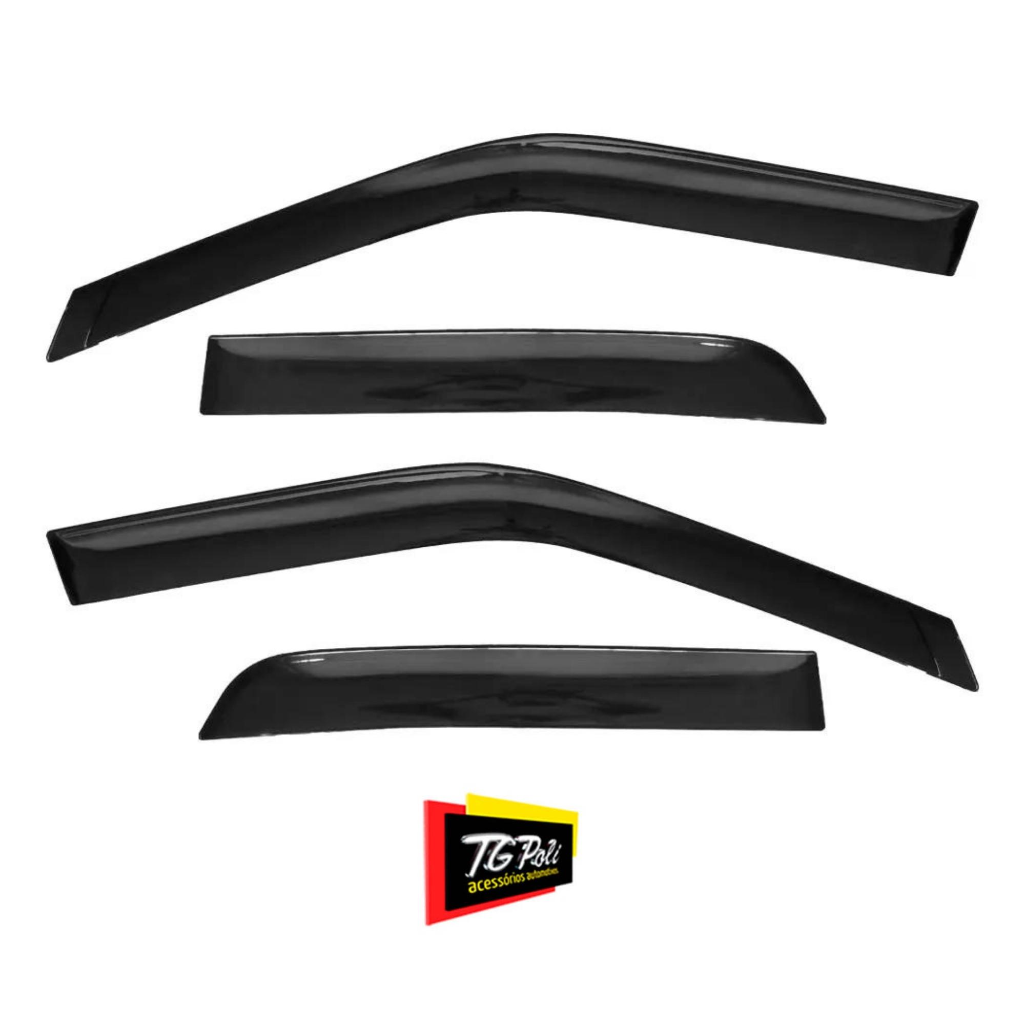 Calha De Chuva Defletor Slim Nova Montana 2023 4 portas Tg Poli - 23.040