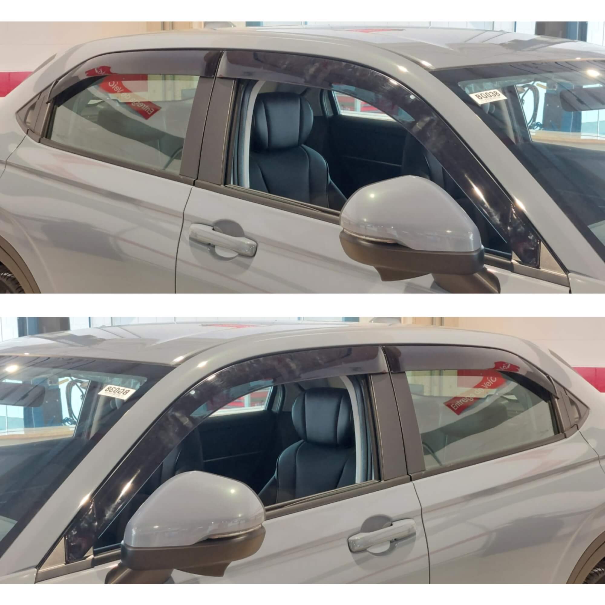 Calha De Chuva Defletor Inteiriço/Slim Nova HRV 2022 a 2025 Tg Poli - TG01100197 - 28013
