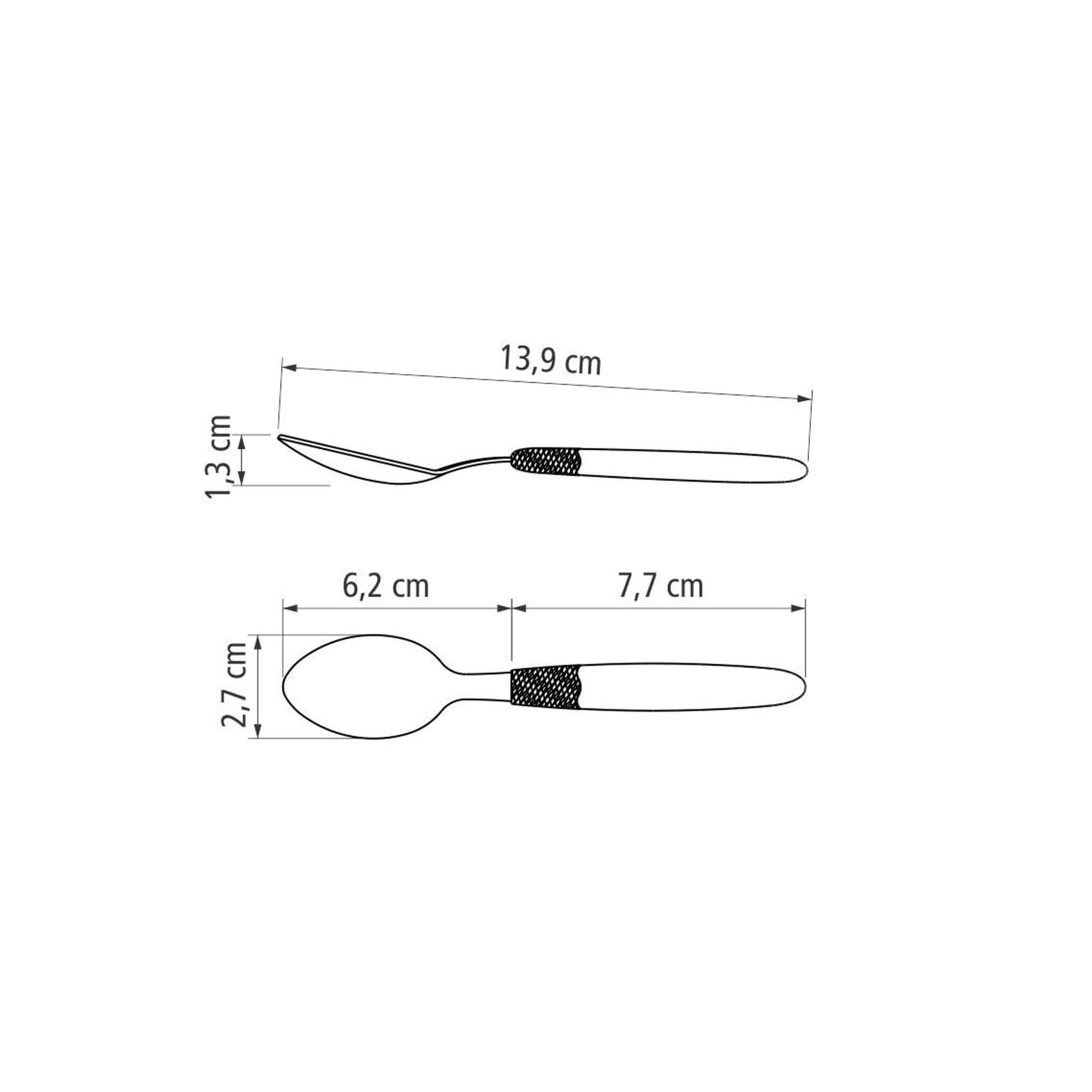 Faqueiro Ipanema Com Lâmina de Aço Inox Tramontina 24/30 Peças Modelo:Branco Ipanema 24 Peças