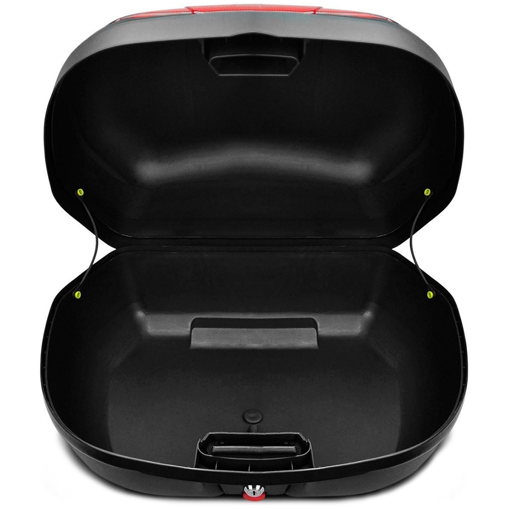 Bau Para Moto Bauleto Traseiro 45 Litros Smart Box 2 Pro Tork Lente:Vermelha