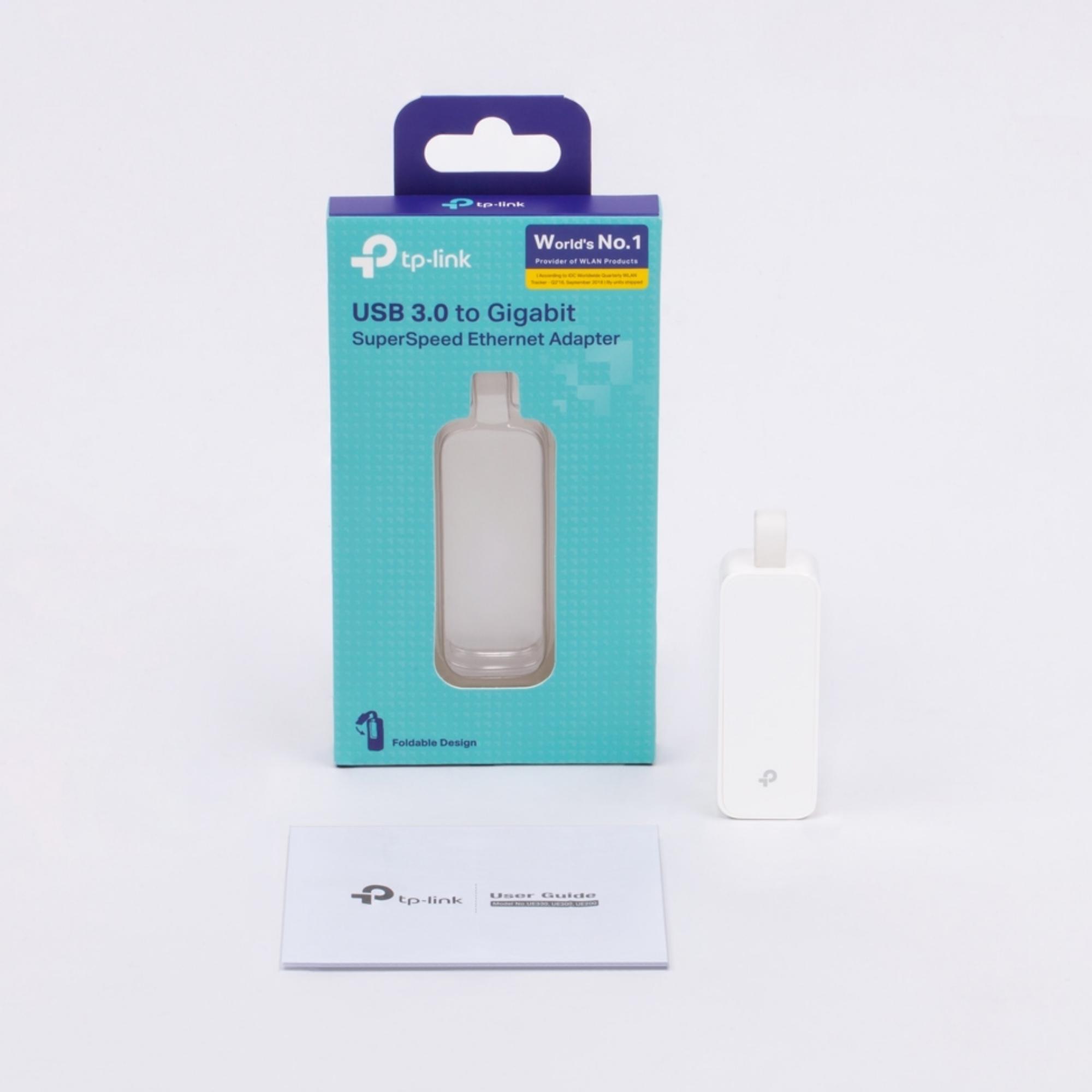 Adaptador de Rede USB 3.0 para Rede 10/100/1000 Mbps Plug and Play TP-Link - UE300