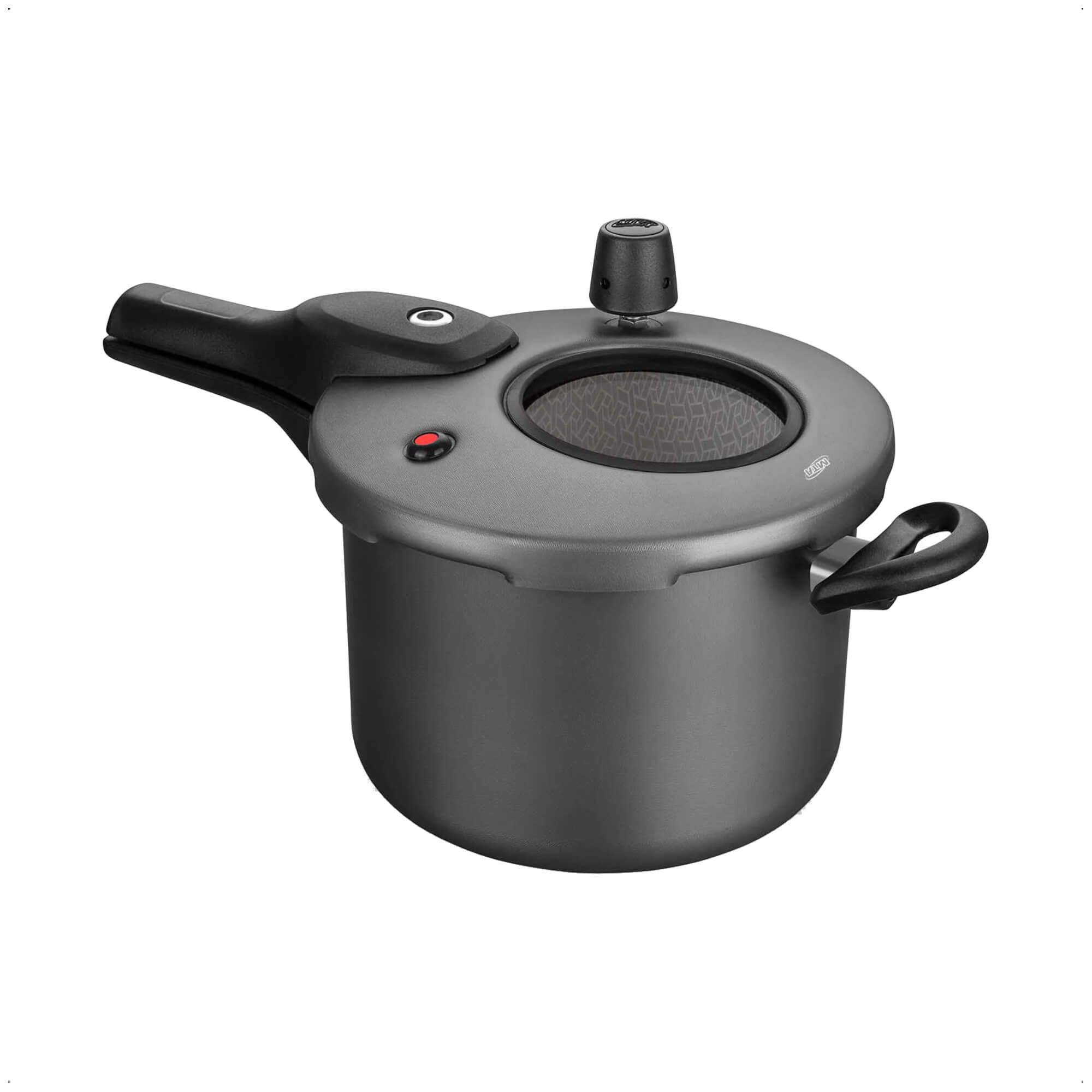 Panela De Pressão Antiaderente Com 4,5 Litros de Capacidade Fechamento Externo Superior MTA - 6600 Cor:Grafite