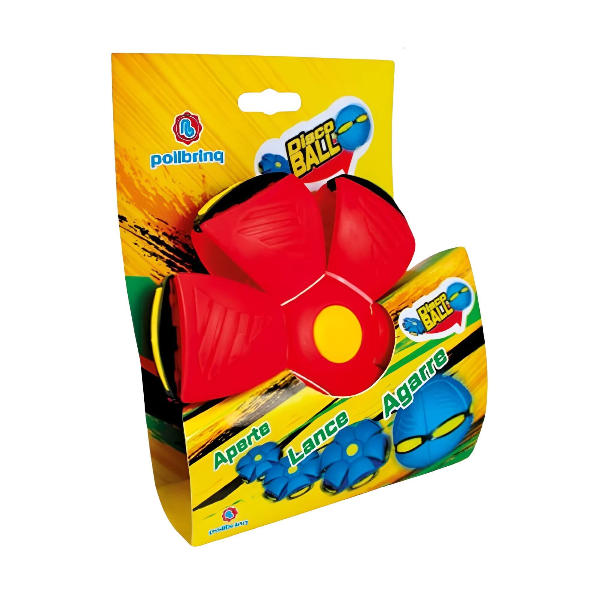 Brinquedo Esportivo Disco Ball com Luzes Brinquedo ao Ar Livre 3 Cores Sortidos Polibrinq - BESP011