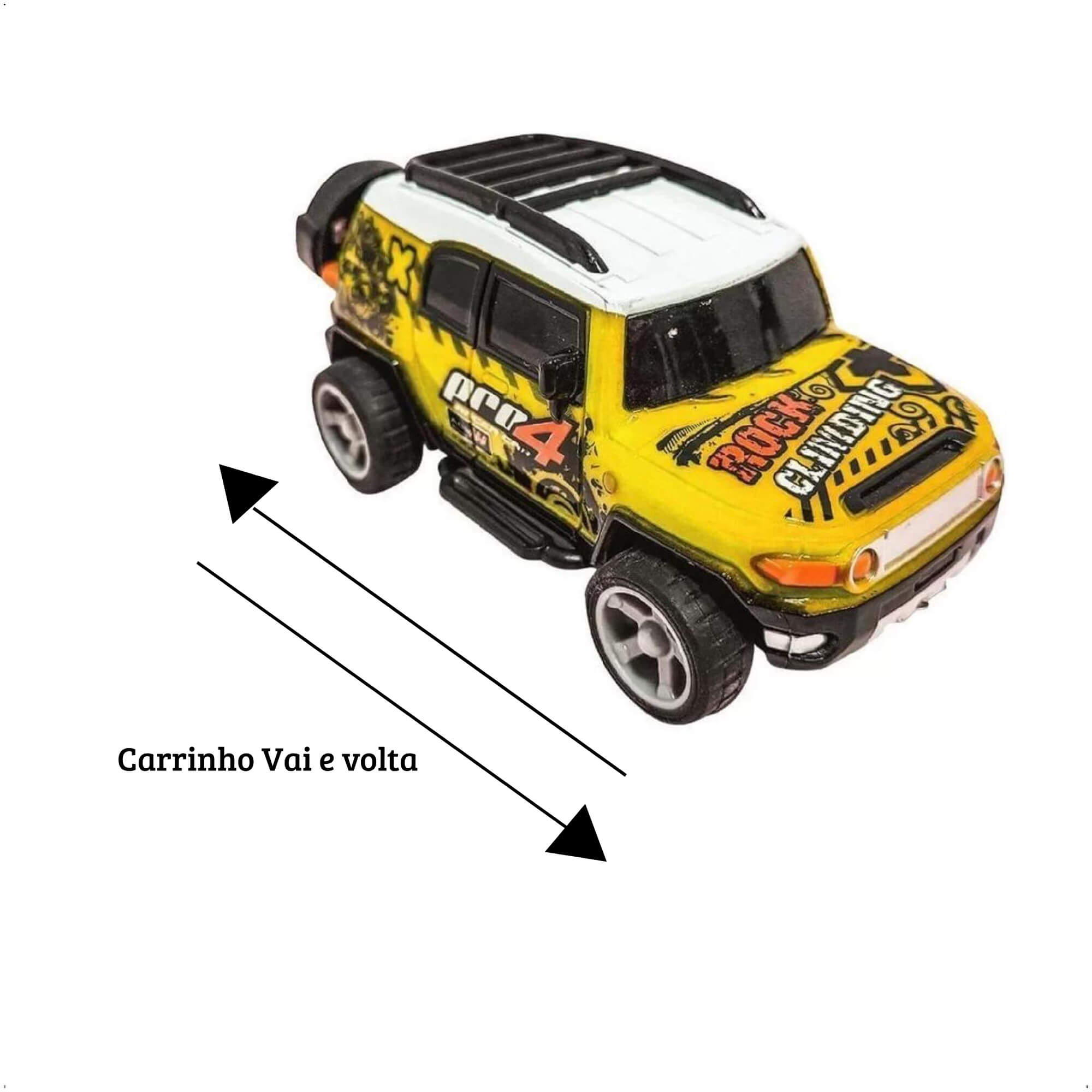 Carrinhos de Brinquedo Fricção Drift Car Vai e Volta 8 Modelos Sortidos Polibrinq - CAR701