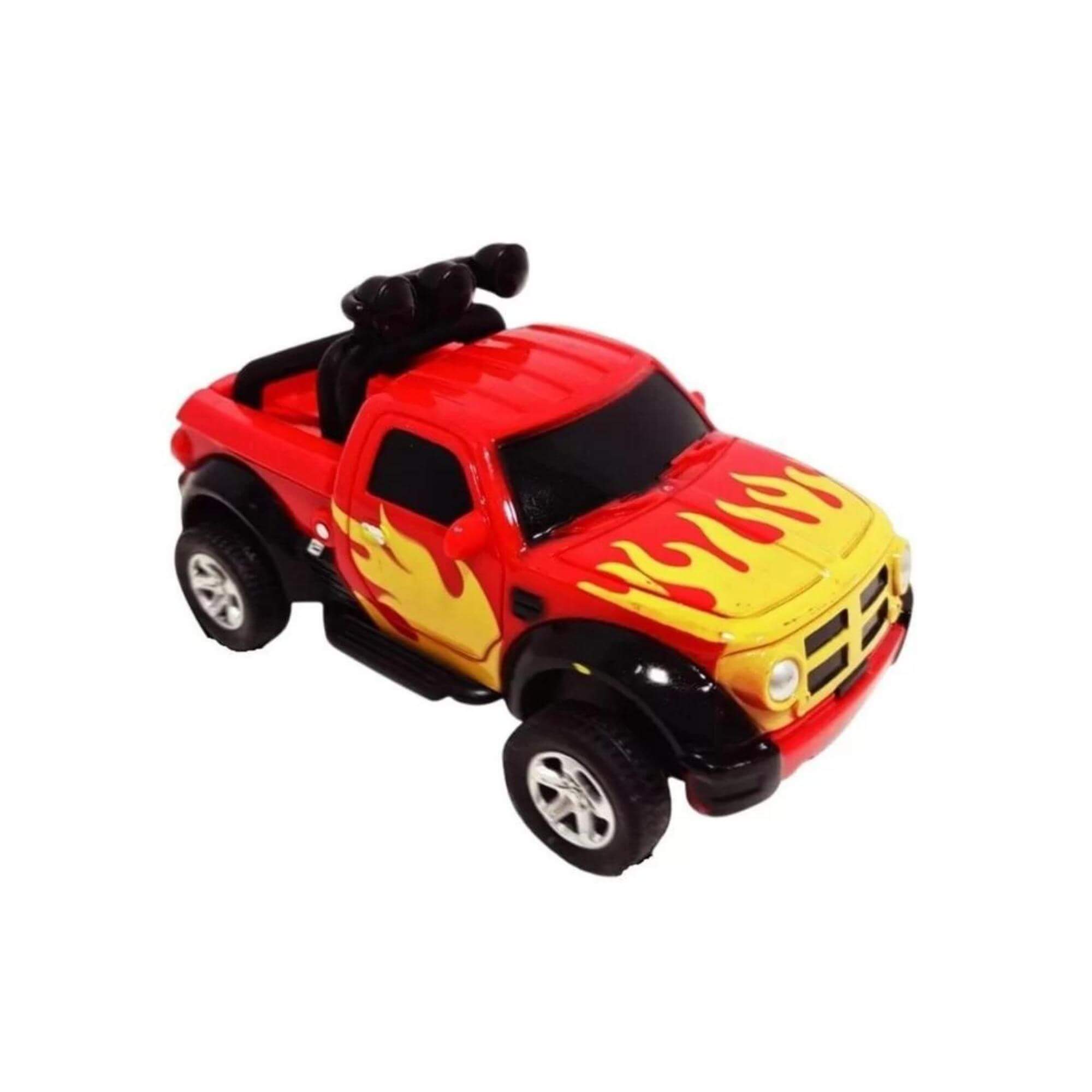 Carrinhos de Brinquedo Fricção Drift Car Vai e Volta 8 Modelos Sortidos Polibrinq - CAR701