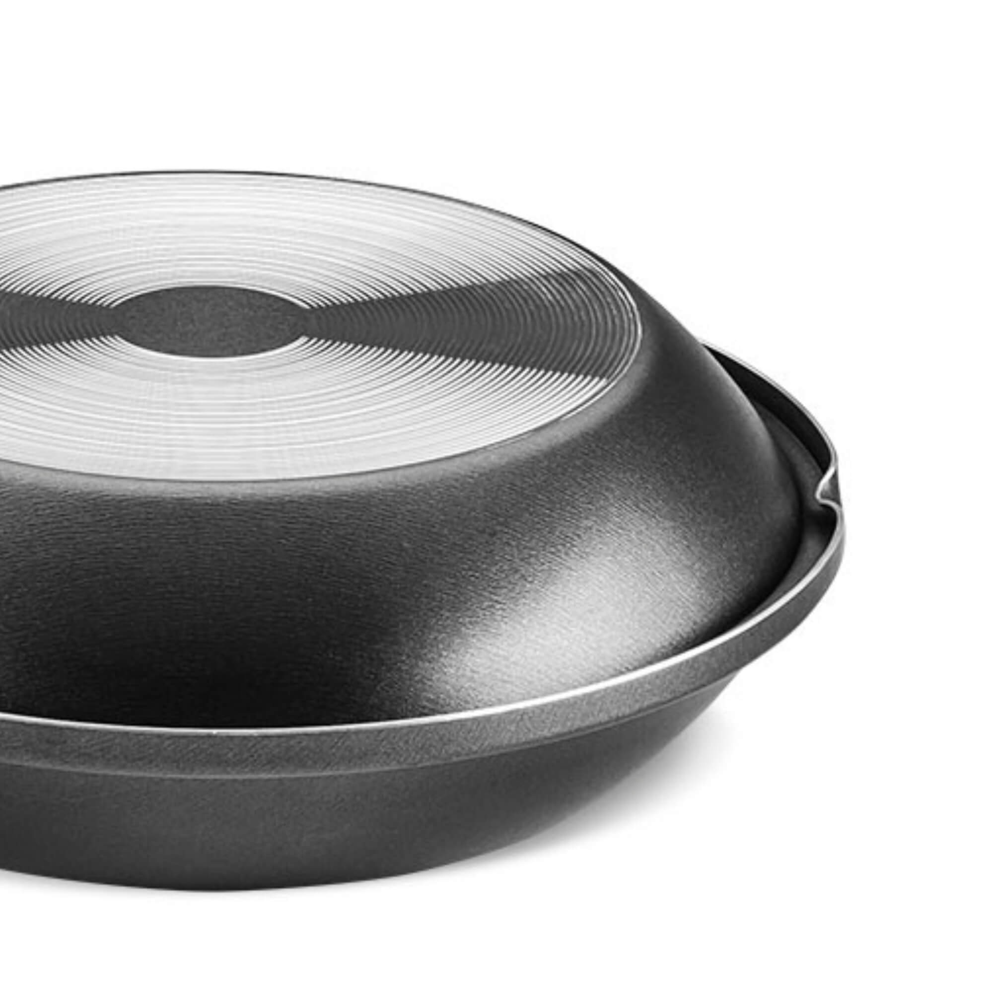 Panela Omeleteira Antiaderente 0,8L N18 Grafite Omelete Ovo Cozinha Frigideira MTA - 939
