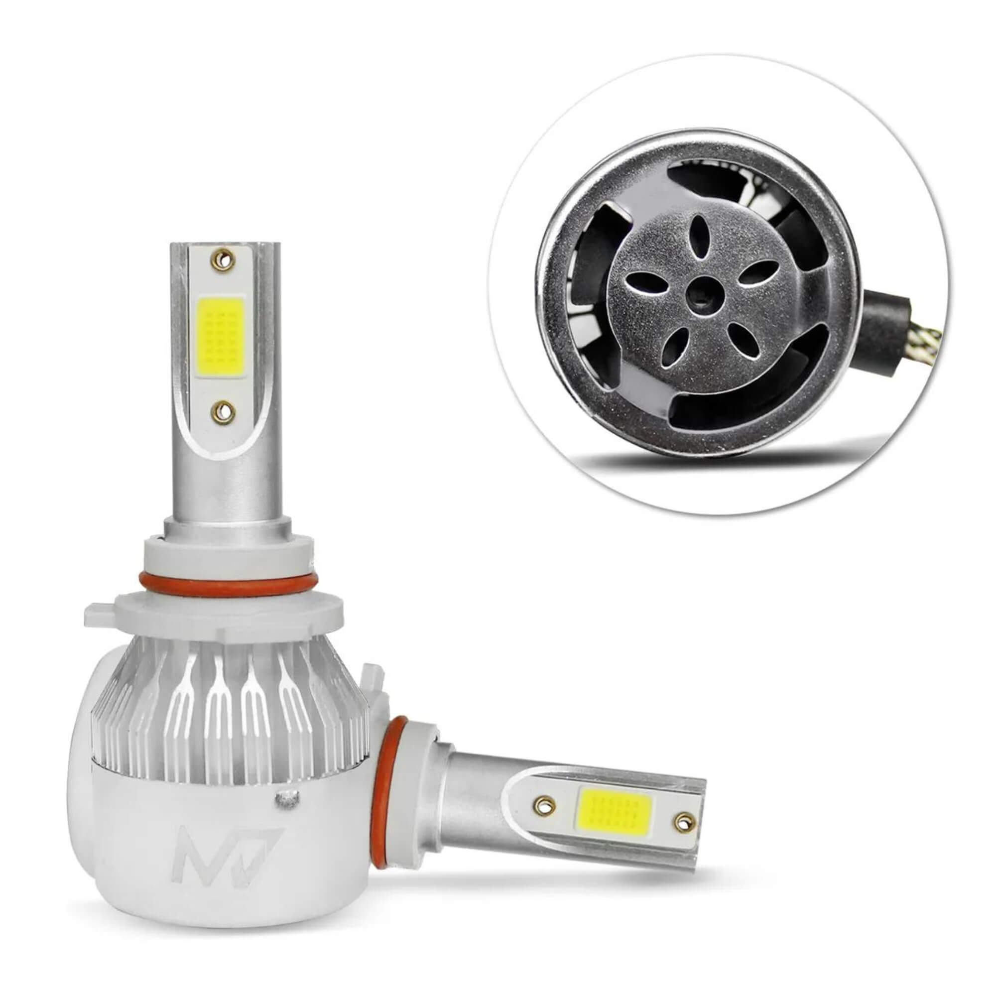 Kit lâmpadas LED 6000K M7 HEADLIGHT 3200 Lumens 38w JR8 HB4 HB3 H7 H3 H27 H16 H11 H4 Encaixe da Lâmpada:H11