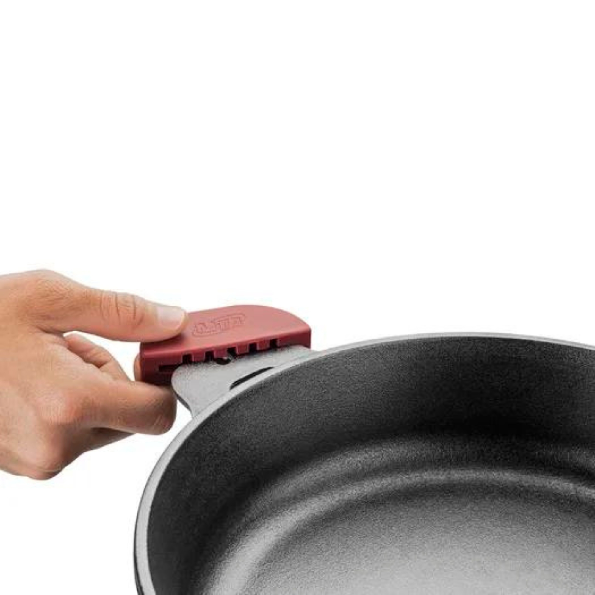 Panela Caçarola de Ferro Fundido com Tampa de Vidro N24 Capacidade 4L Forno e Fogão MTA - 8342