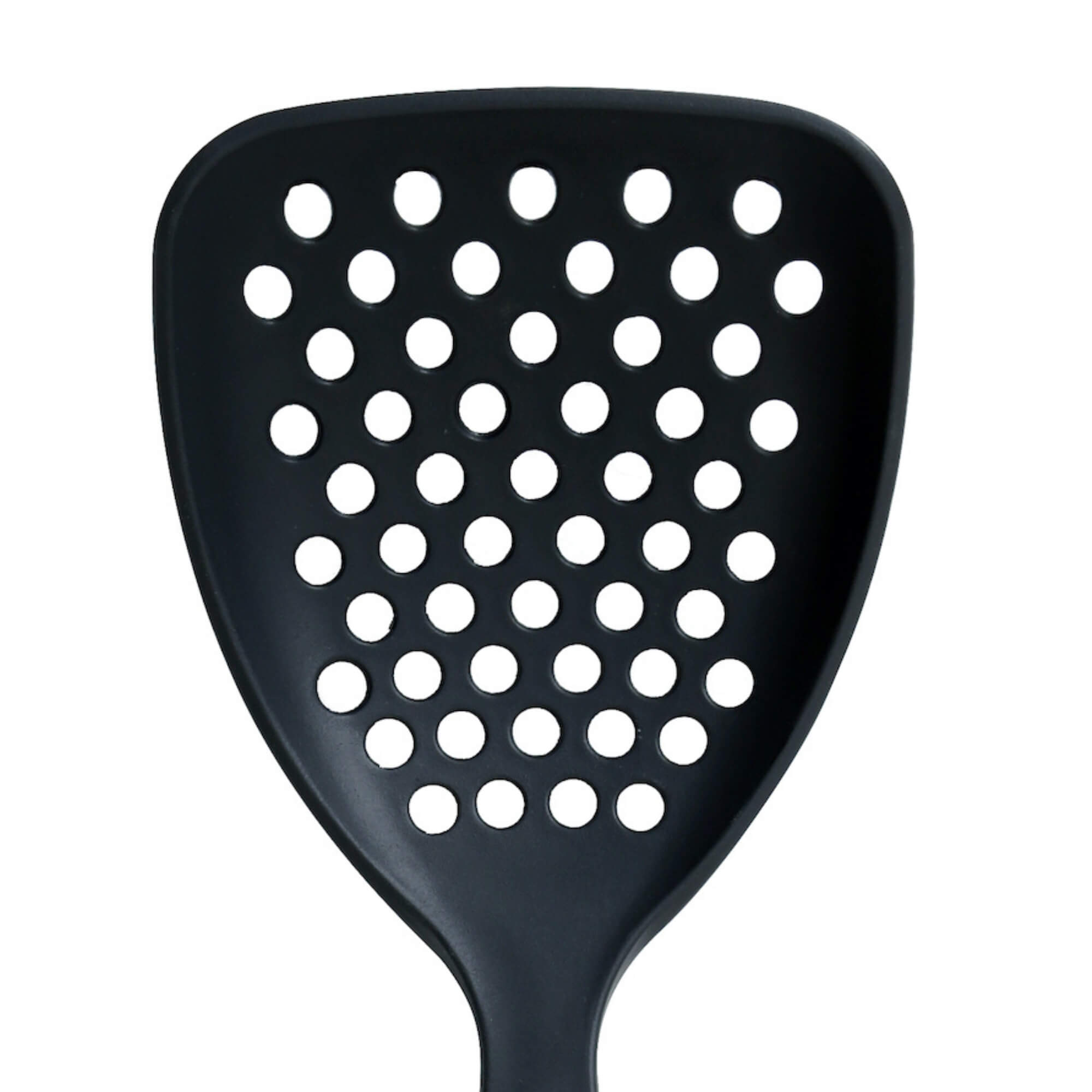 Escumadeira de Nylon Supreme Preta Cozinha Utensílios MTA - 8643