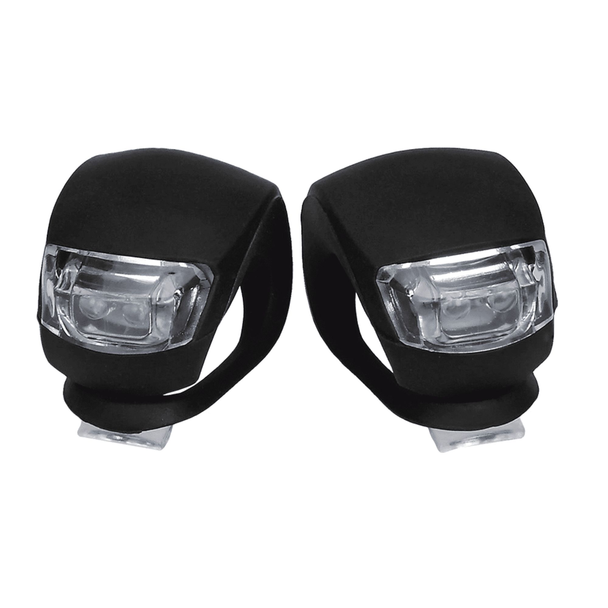 Kit Farol Atrio Para Bike Dianteiro E Traseiro Preto Bi049 Multilaser