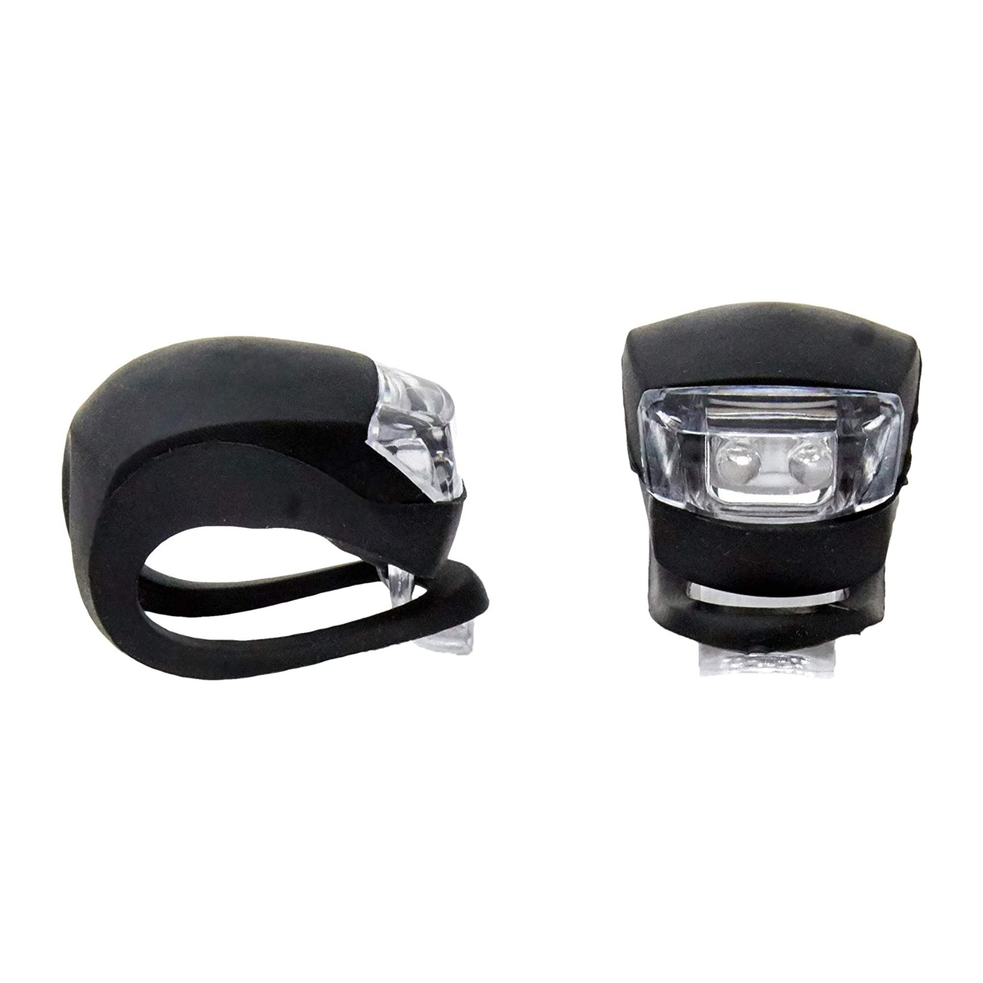 Kit Farol Atrio Para Bike Dianteiro E Traseiro Preto Bi049 Multilaser