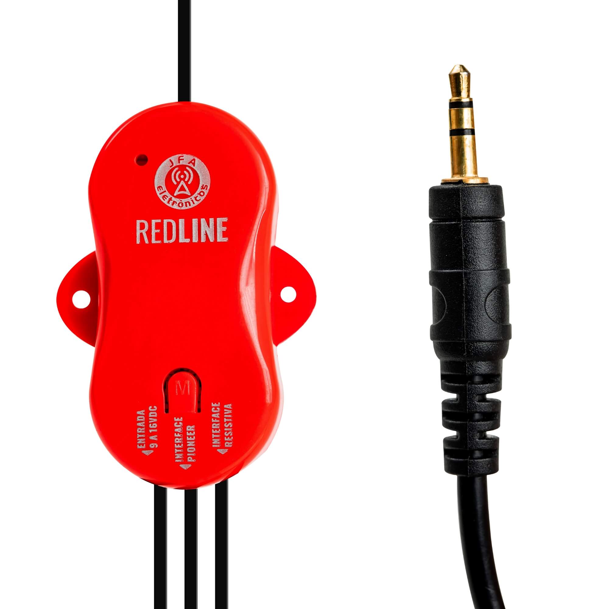 Controle de longa distância 1200 metros Remoto Controlador Redline WRPlus JFA Vermelho Automotivo