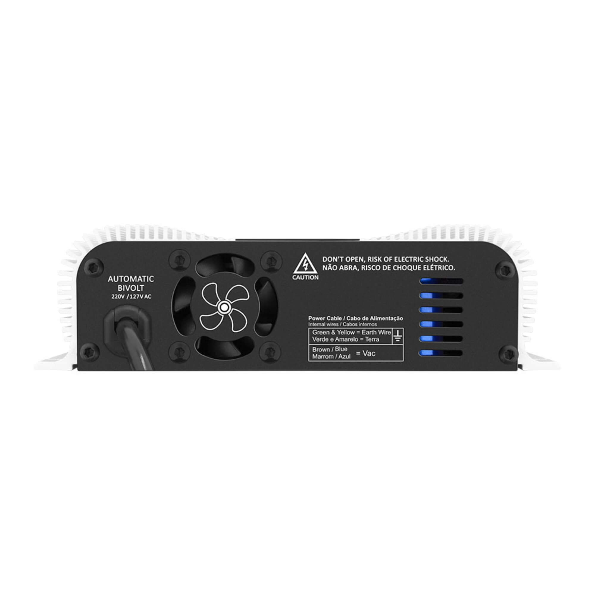 Fonte Automotiva Carregador de Bateria Pro Charger 40A 560W Som Automotivo Taramps - 900833