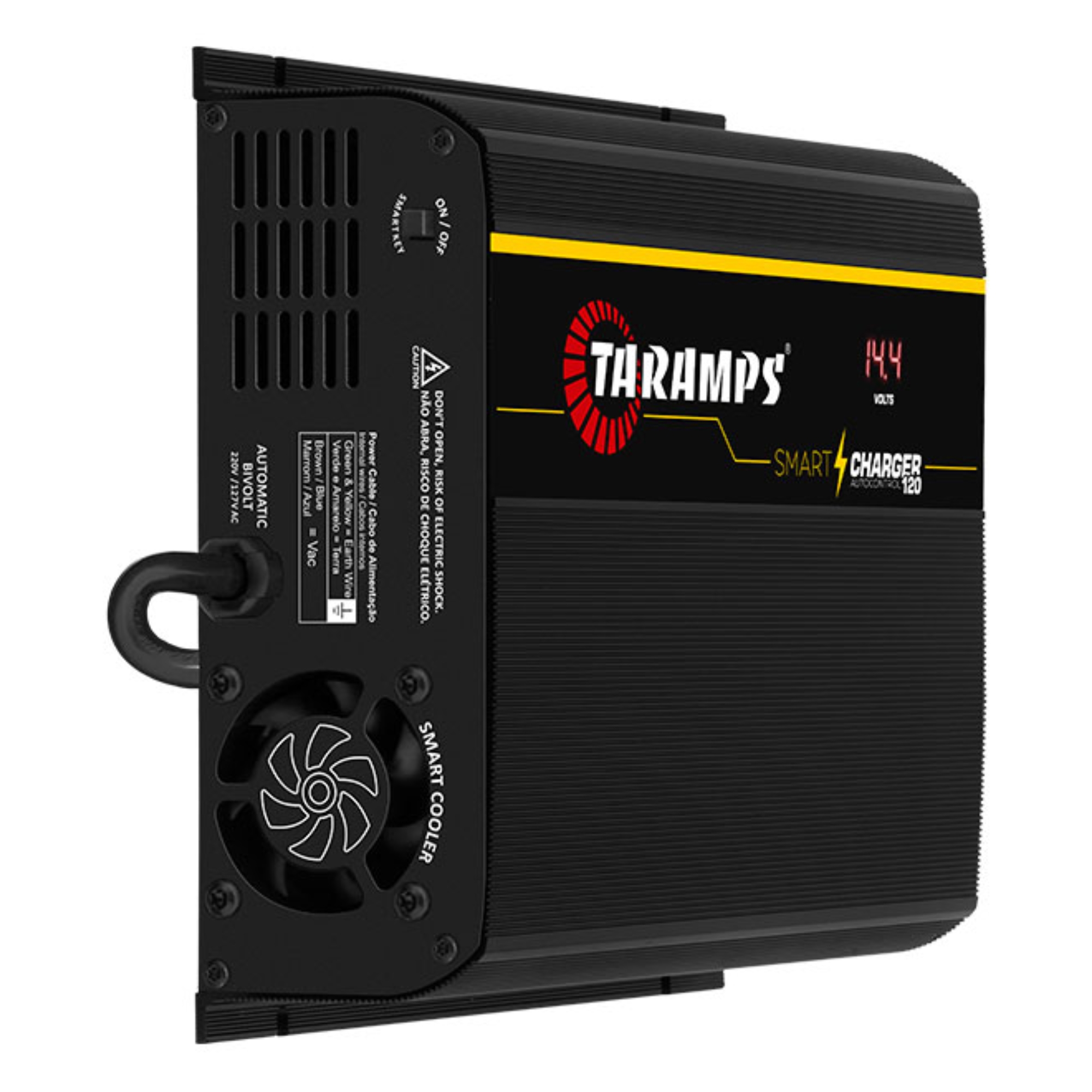 Fonte Automotiva Bivolt Automático Taramps Smart Charger 120 (3,52 KVA) 12V - 901363