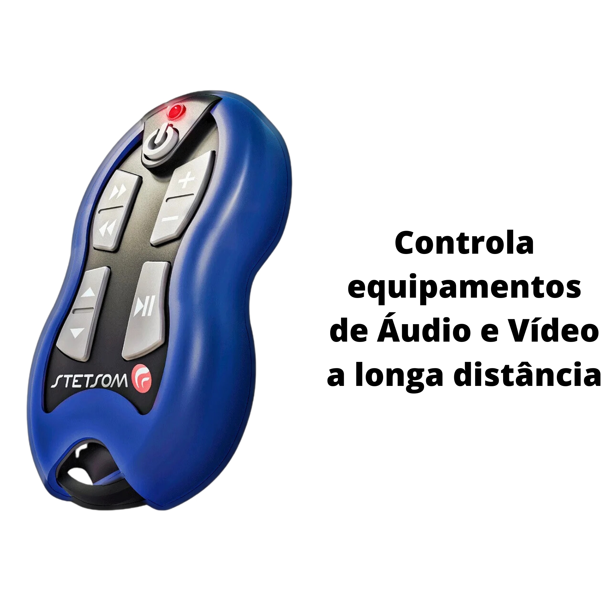 Controle Longa Distância Alcance Control SX2 16 Funções 500m Azul  Com Receptor Stetsom - 46671