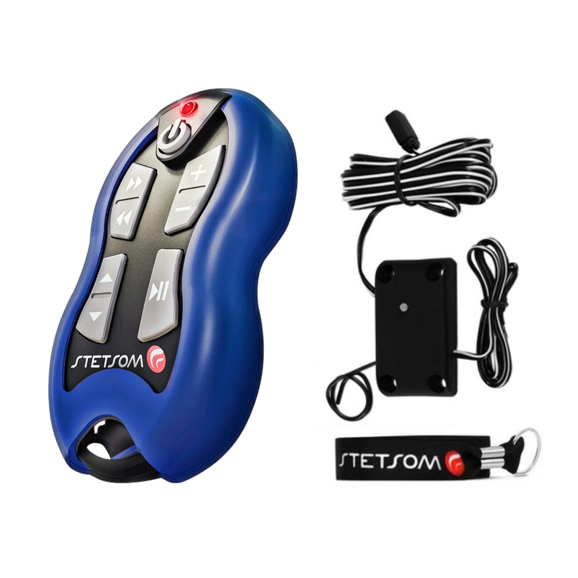 Controle Longa Distância Alcance Control SX2 16 Funções 500m Azul  Com Receptor Stetsom - 46671