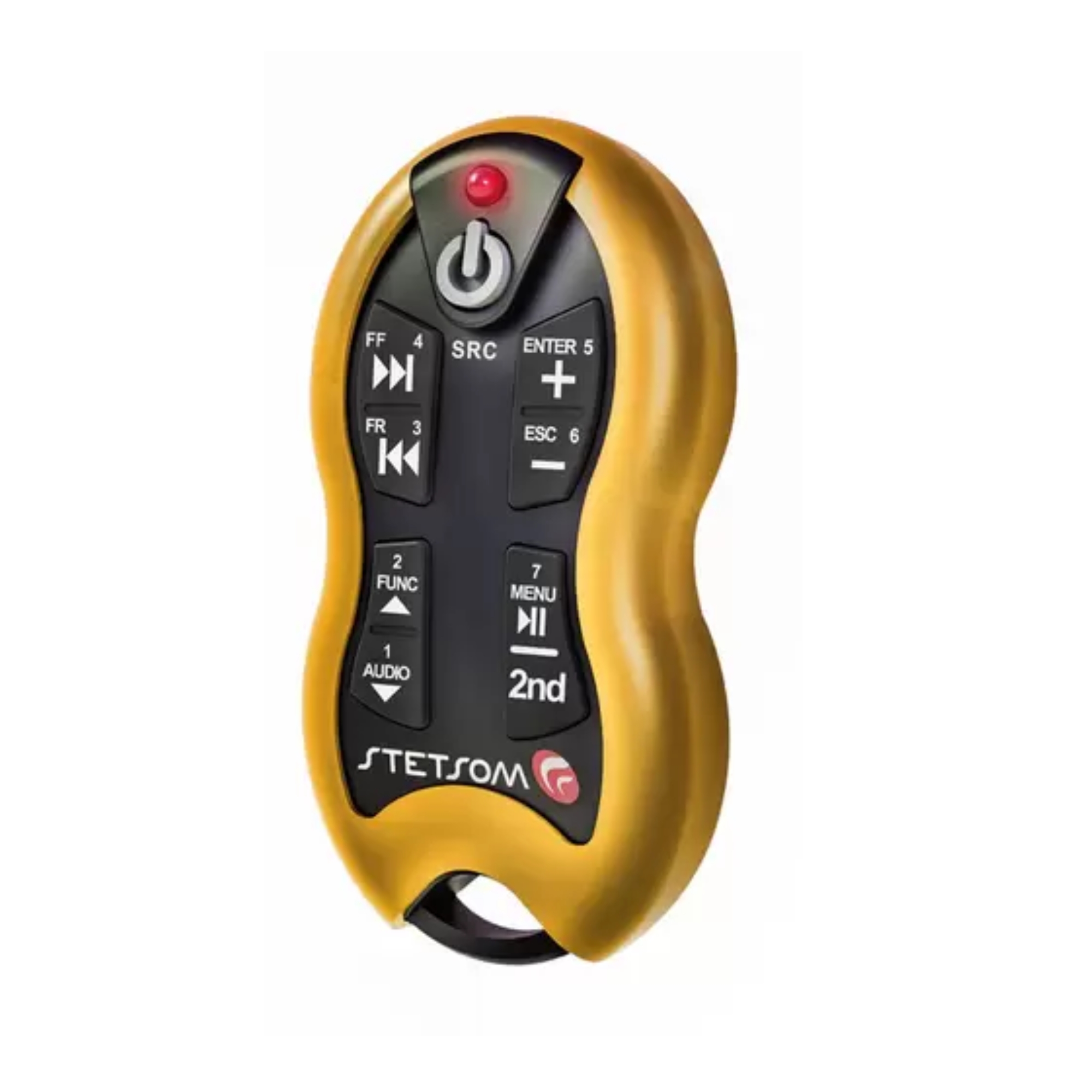 Controle Longa Distância Alcance Control SX1 16 Funções 500m Amarelo  Com Receptor Stetsom-46672