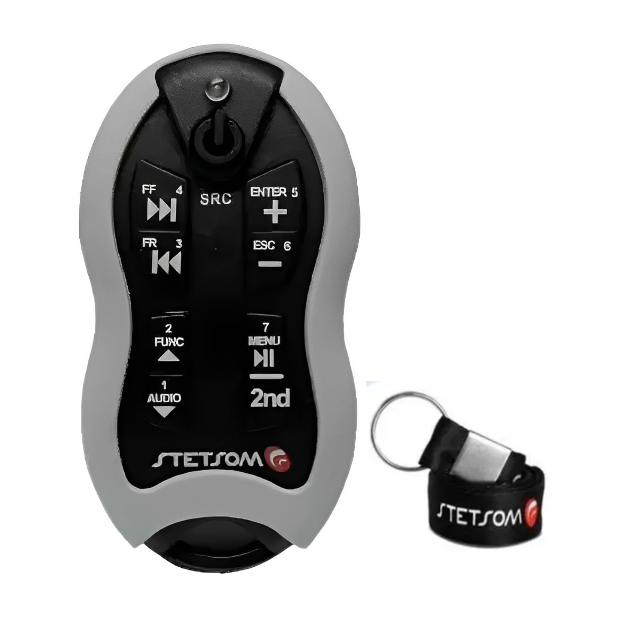 Controle Longa Distância Alcance Control SX1 8 Funções 500m Grafite Com Receptor Stetsom - 46675