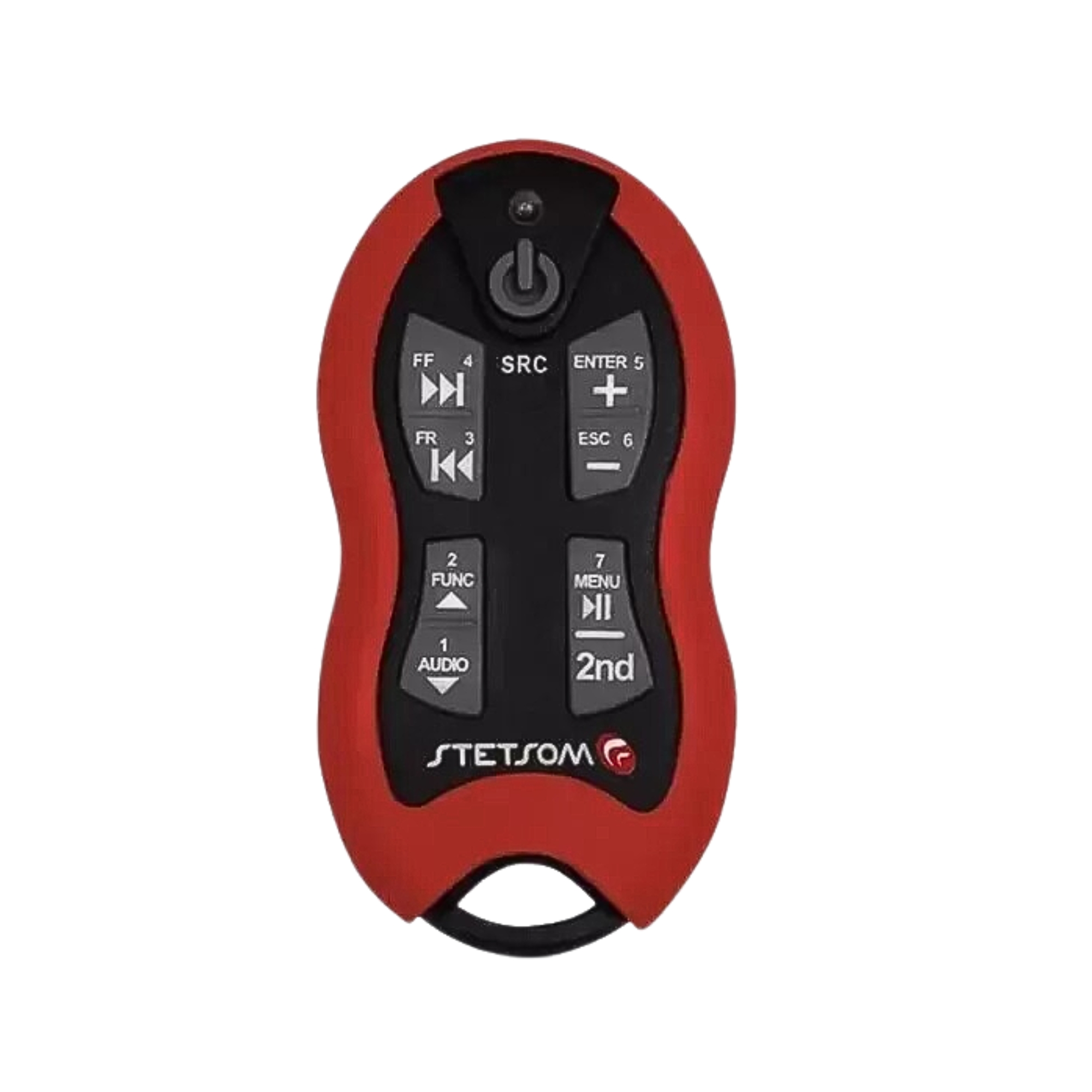 Controle Longa Distância Alcance Control SX2 16 Funções 500m Vermelho Com Receptor Stetsom-46676